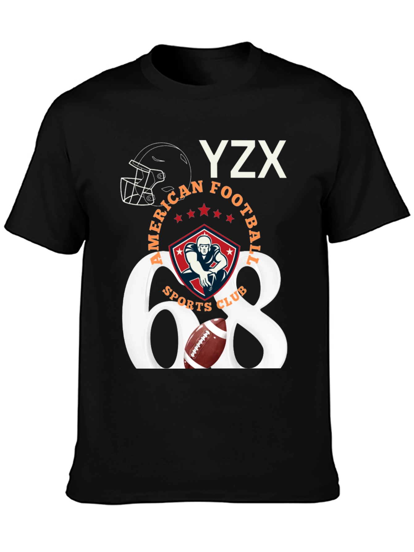 American Football Club T-Shirt - Graphic Tee