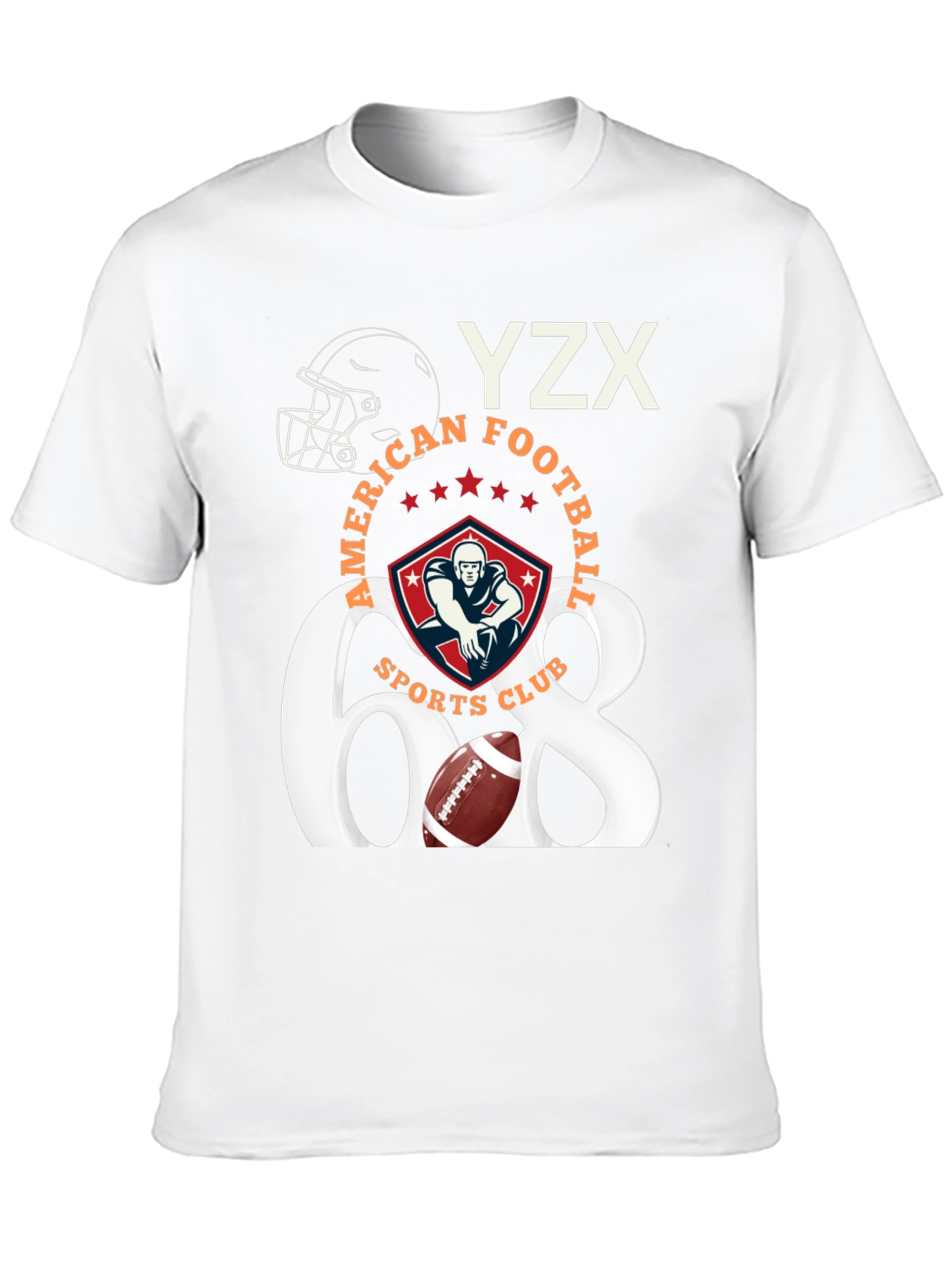 American Football Club T-Shirt - Graphic Tee