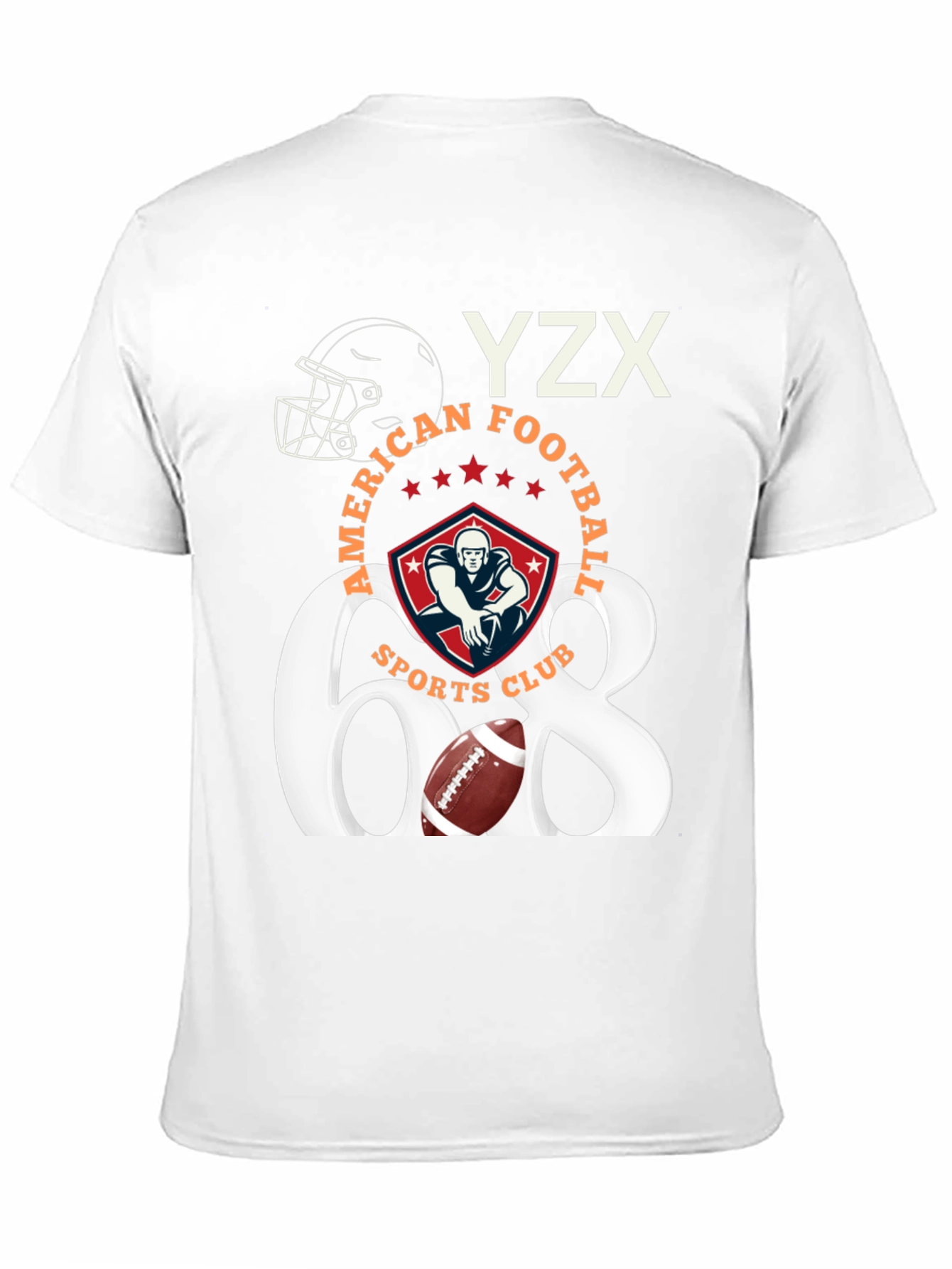 American Football Club T-Shirt - Graphic Tee