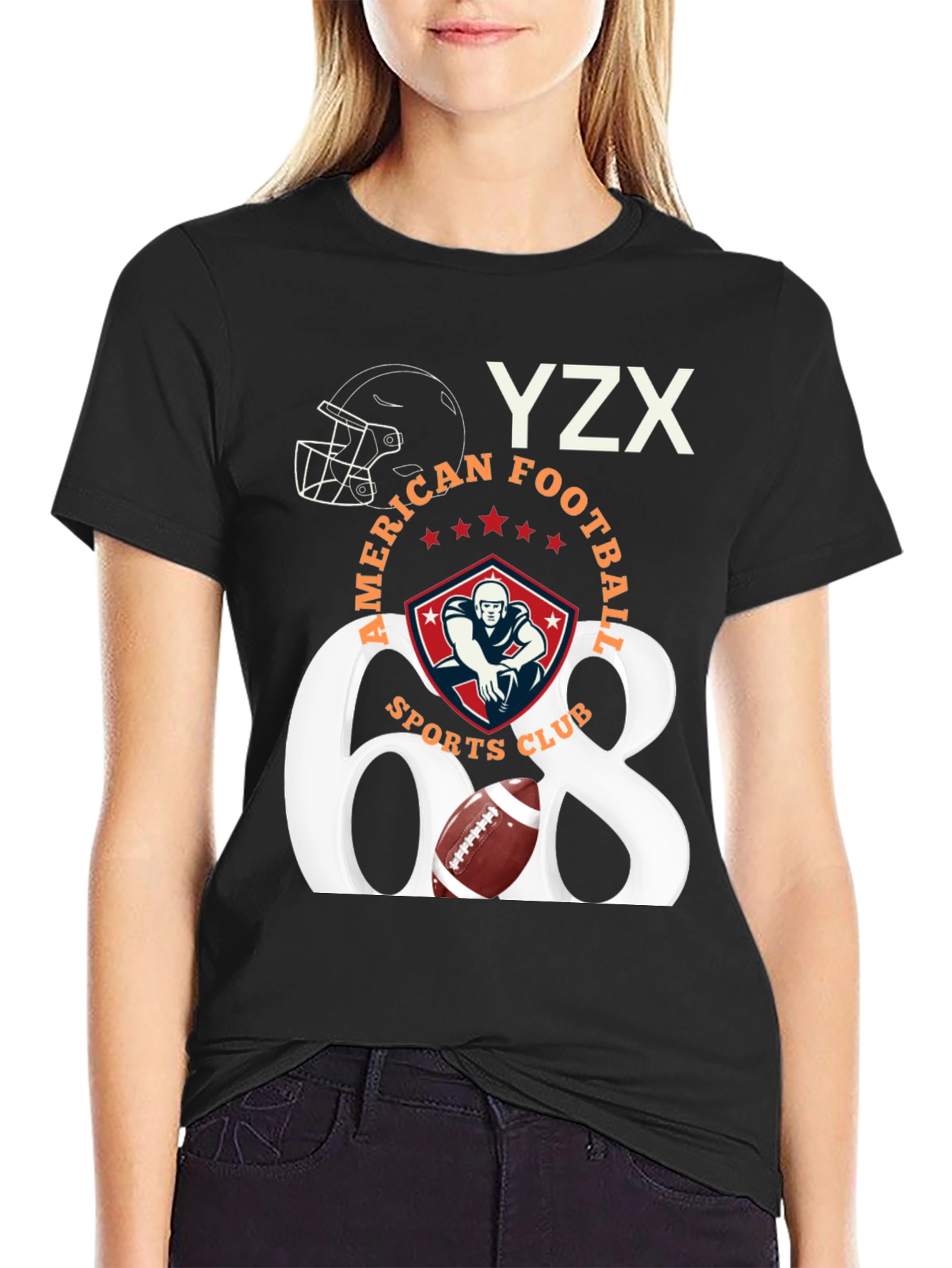American Football Club T-Shirt - Graphic Tee