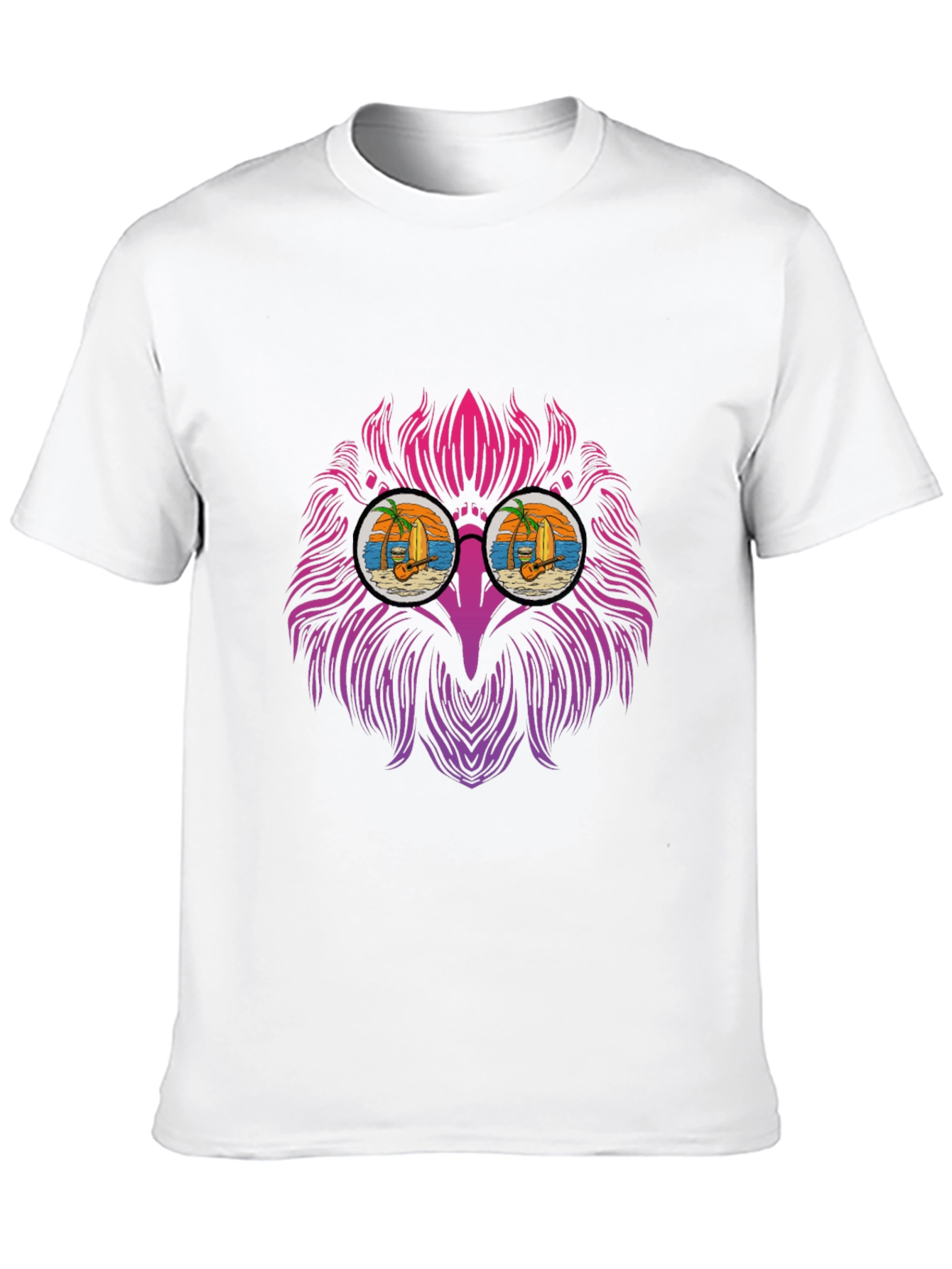 Lion Beach Vibes Tee