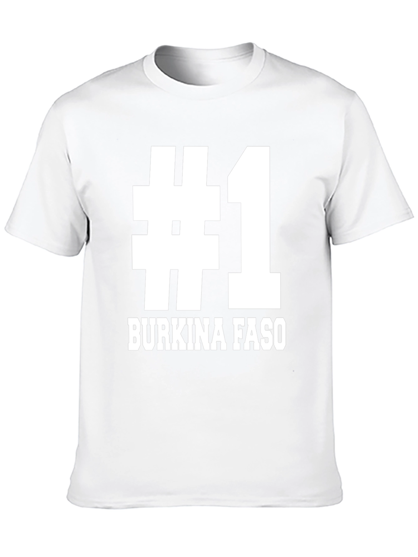 #1 Burkina Faso Black T-Shirt