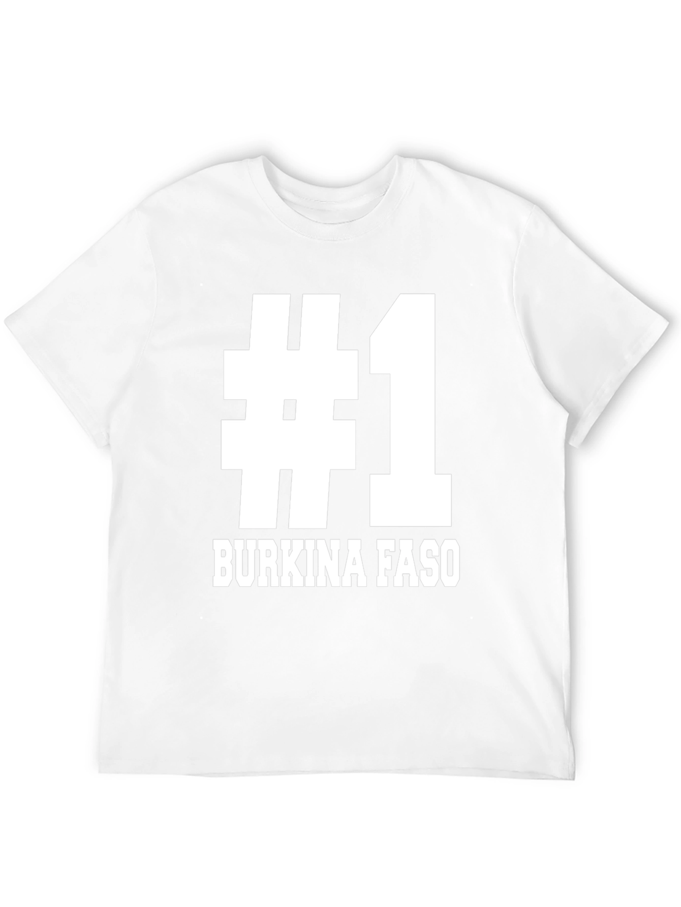 #1 Burkina Faso Black T-Shirt
