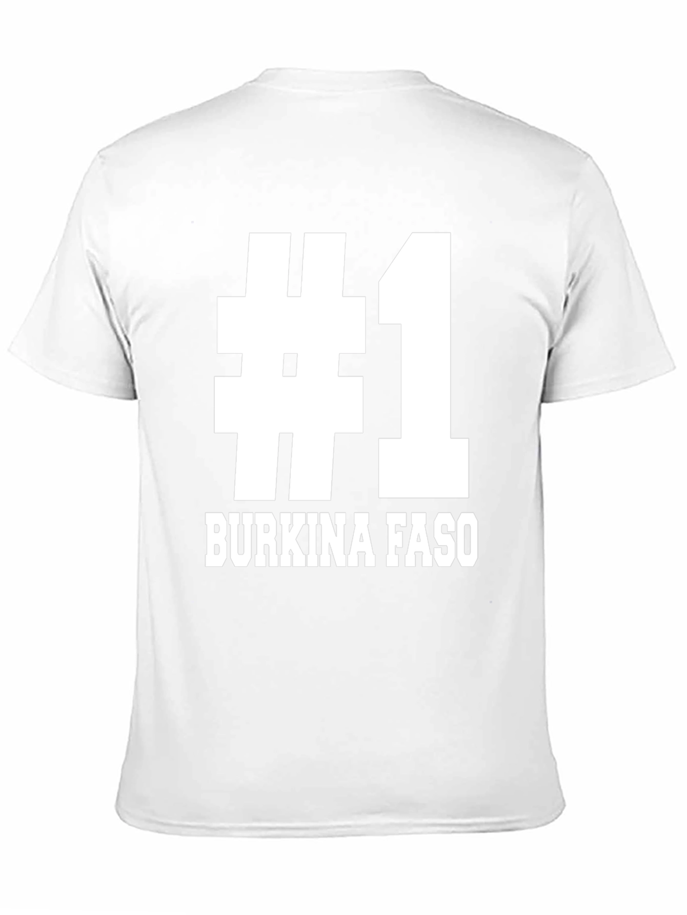 #1 Burkina Faso Black T-Shirt