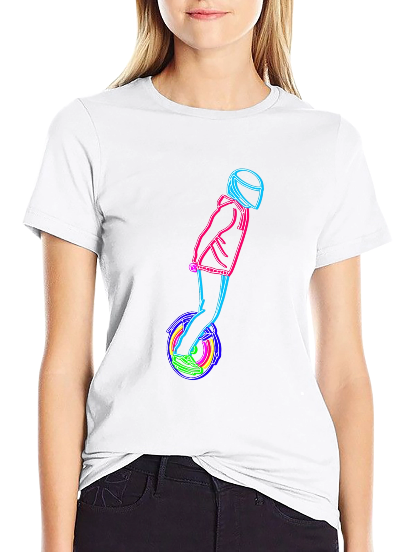 Neon Rider Graphic T-Shirt
