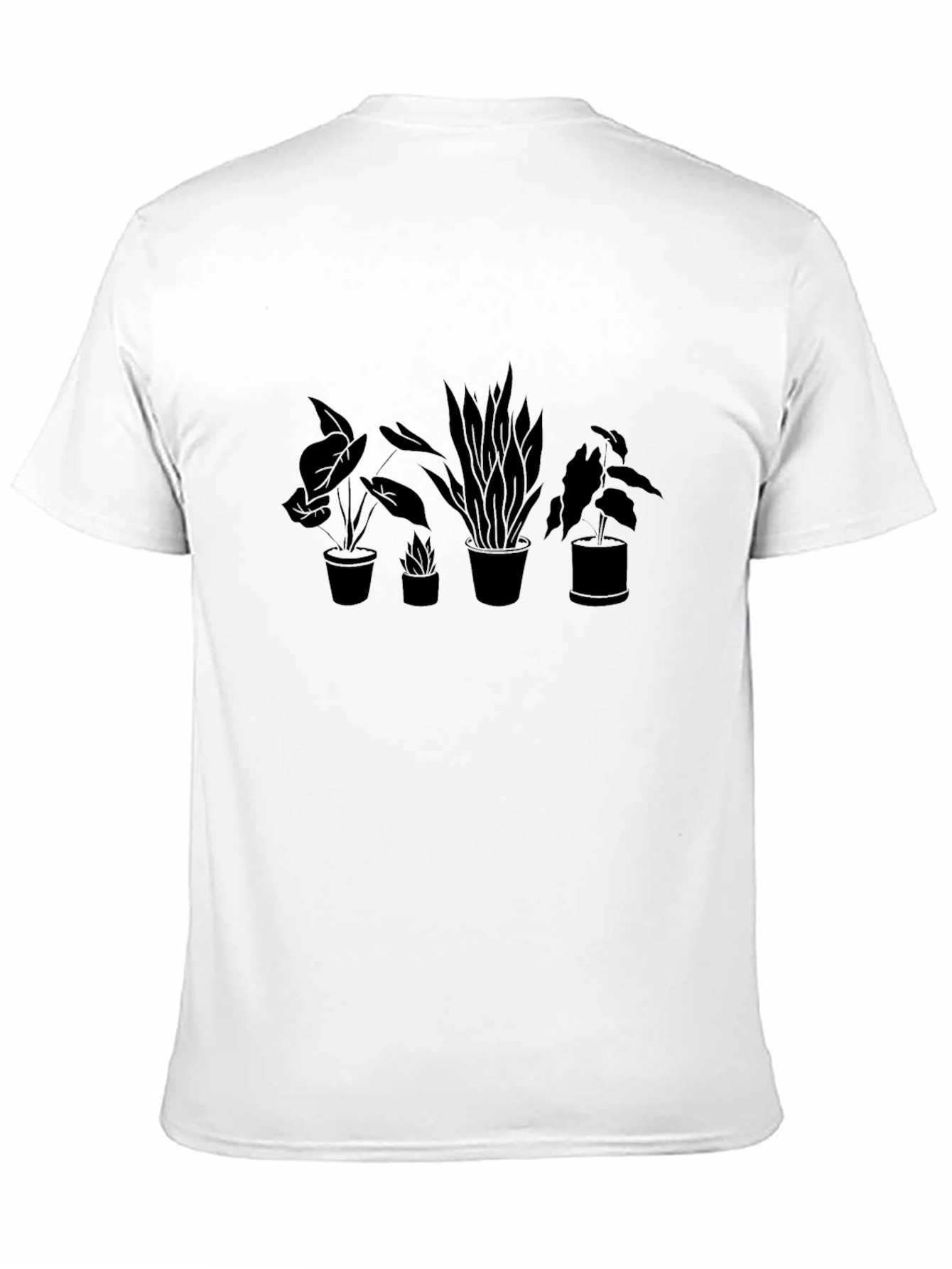 Black Plants T-Shirt