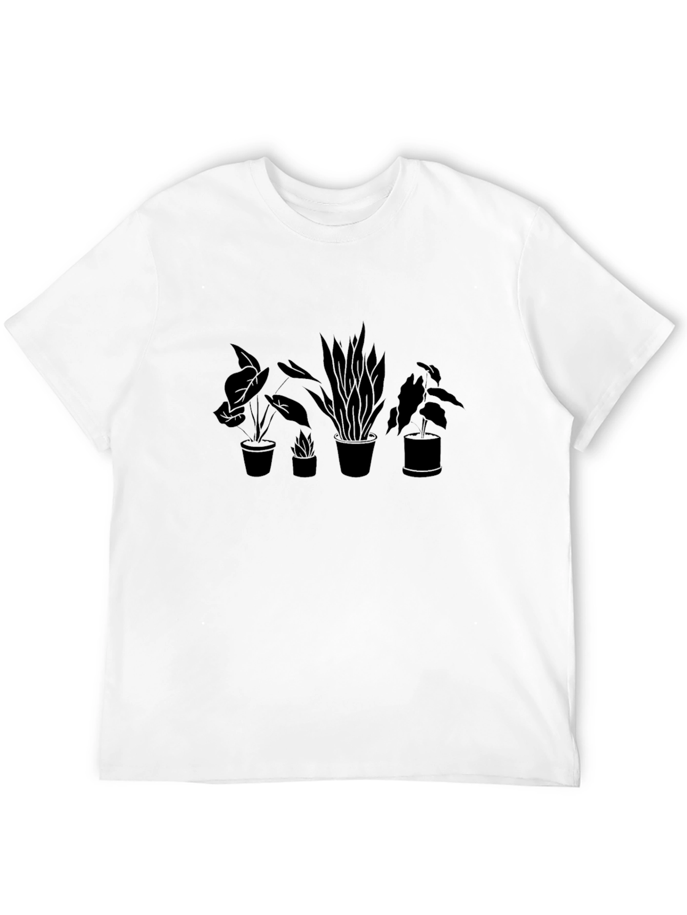 Black Plants T-Shirt