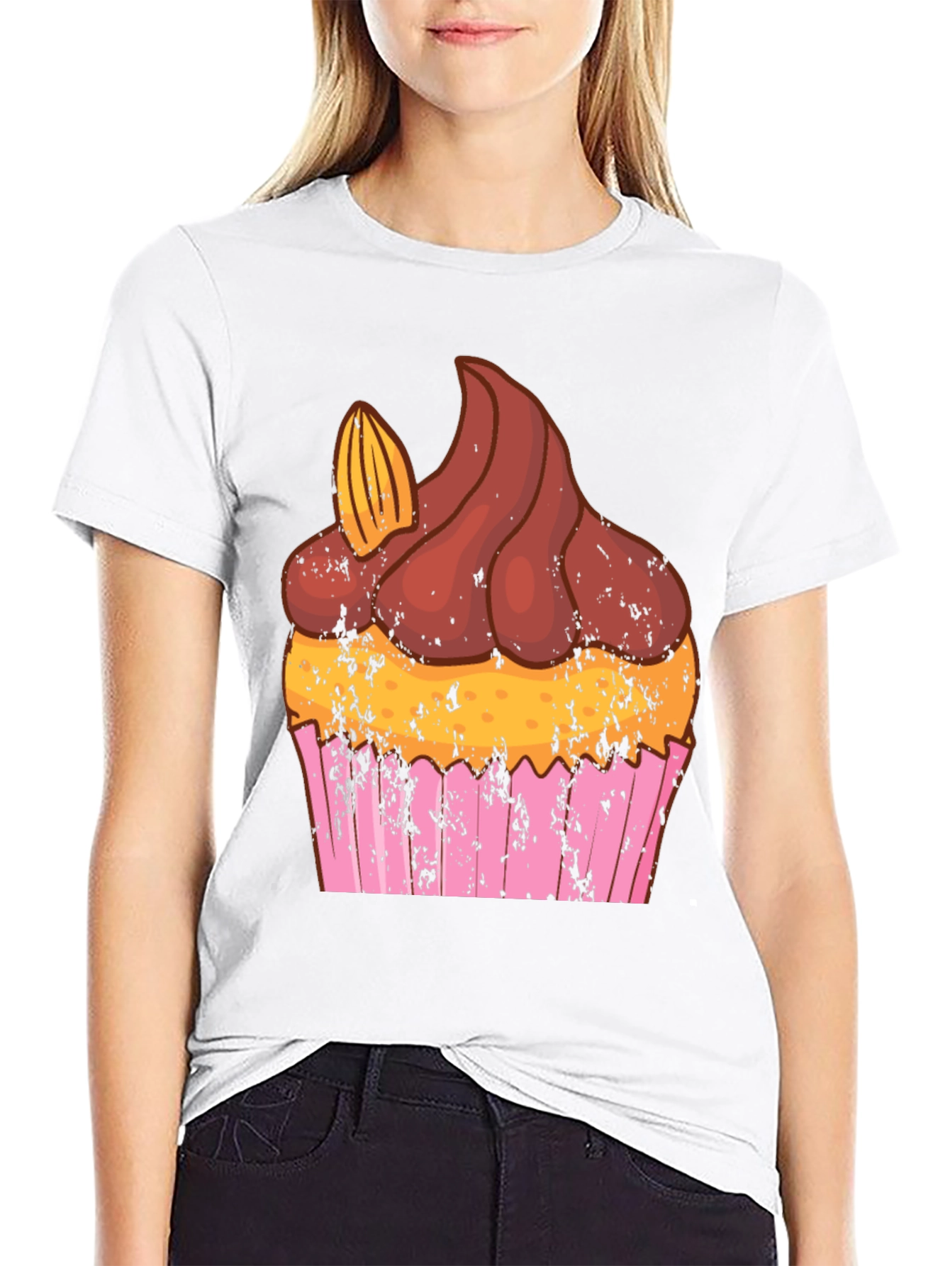 Cupcake Graphic T-Shirt