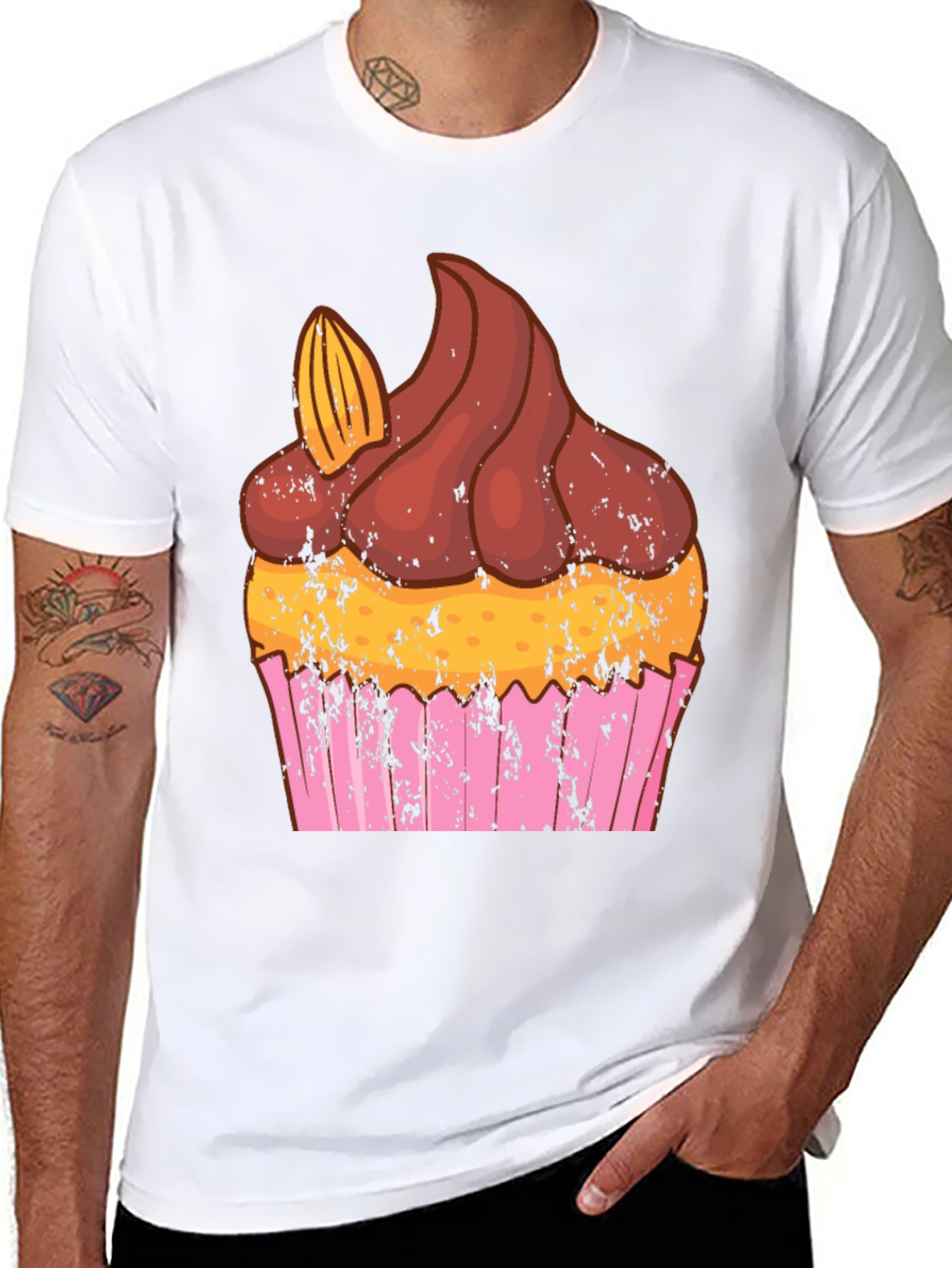 Cupcake Graphic T-Shirt