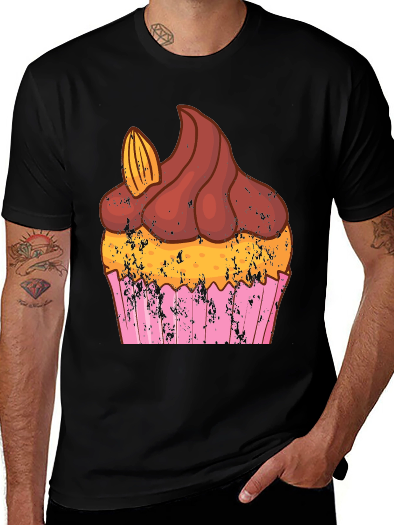 Cupcake Graphic T-Shirt