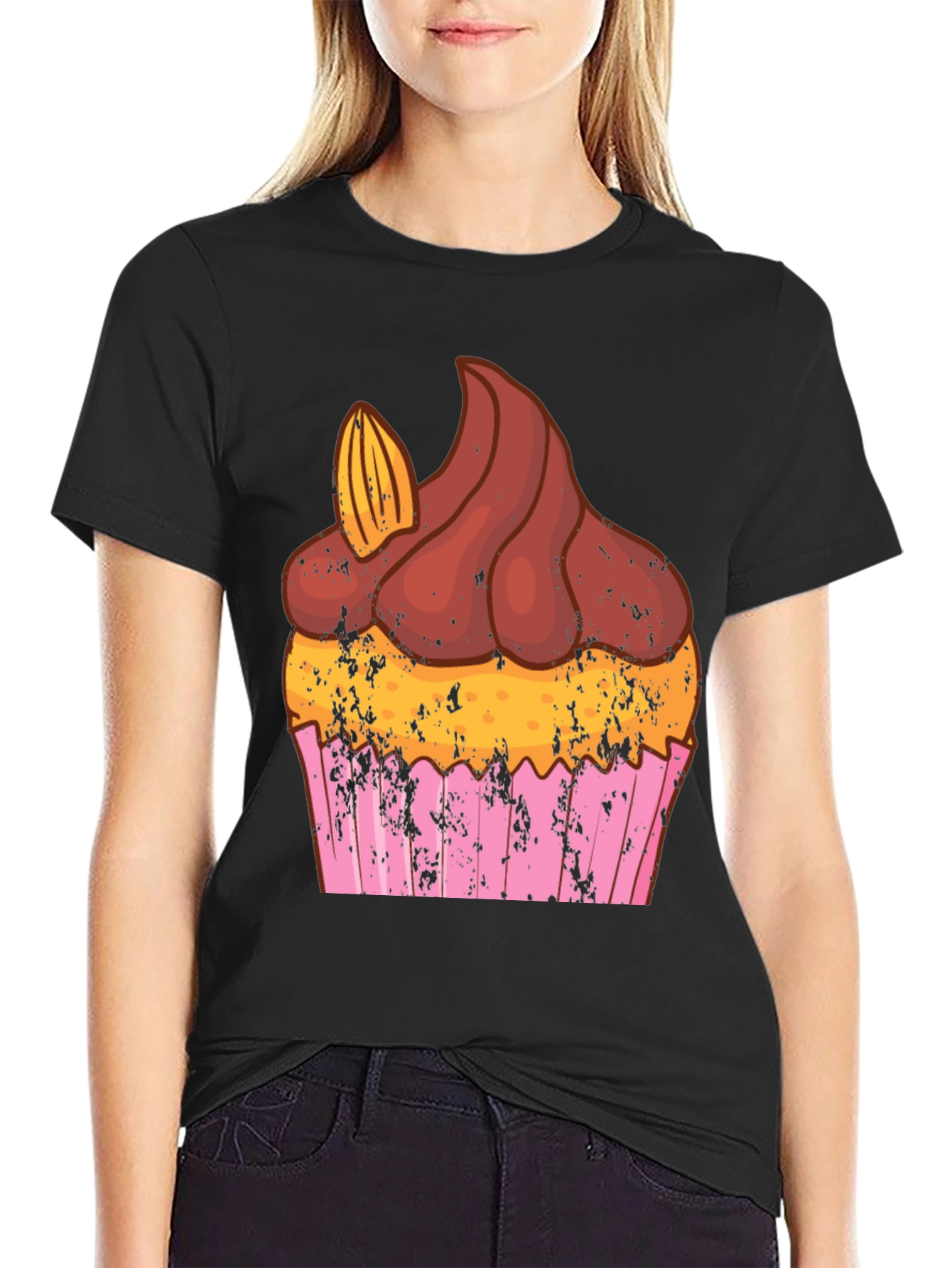 Cupcake Graphic T-Shirt
