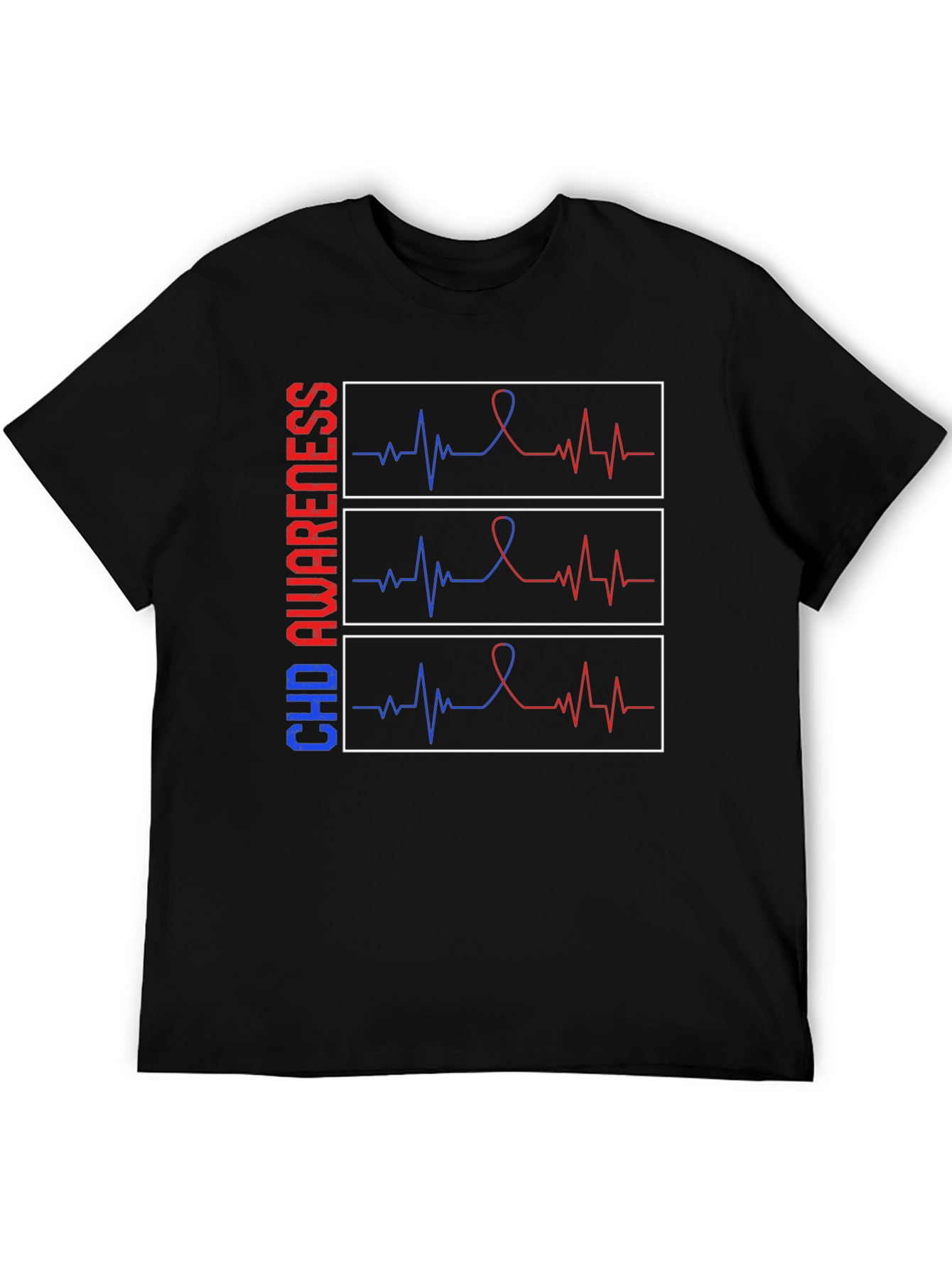 CHD Awareness Heartbeat T-Shirt