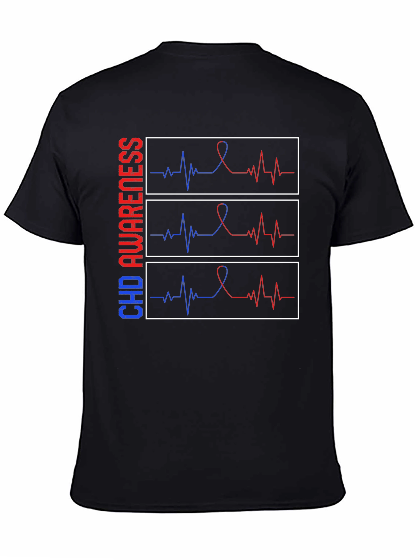 CHD Awareness Heartbeat T-Shirt