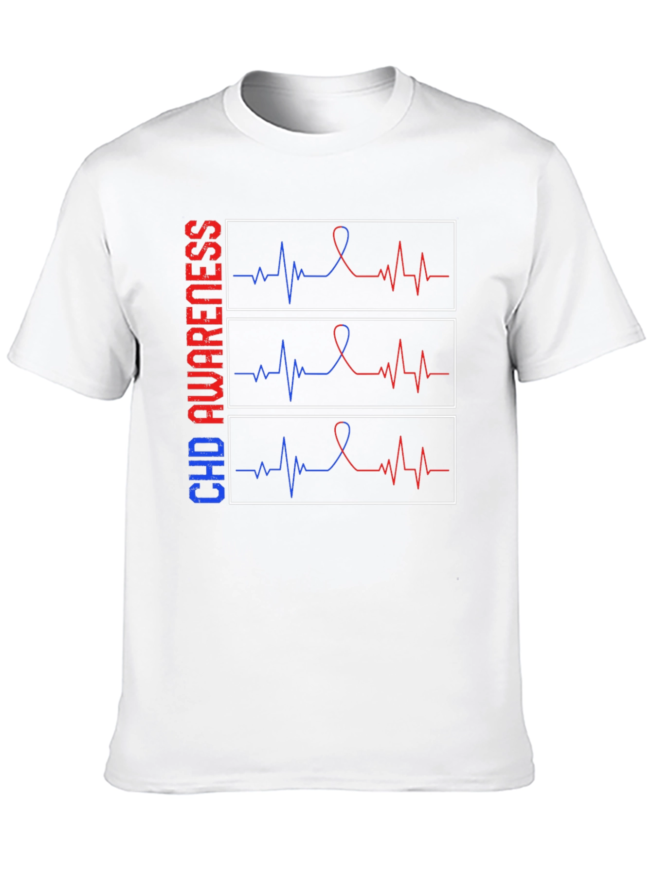 CHD Awareness Heartbeat T-Shirt