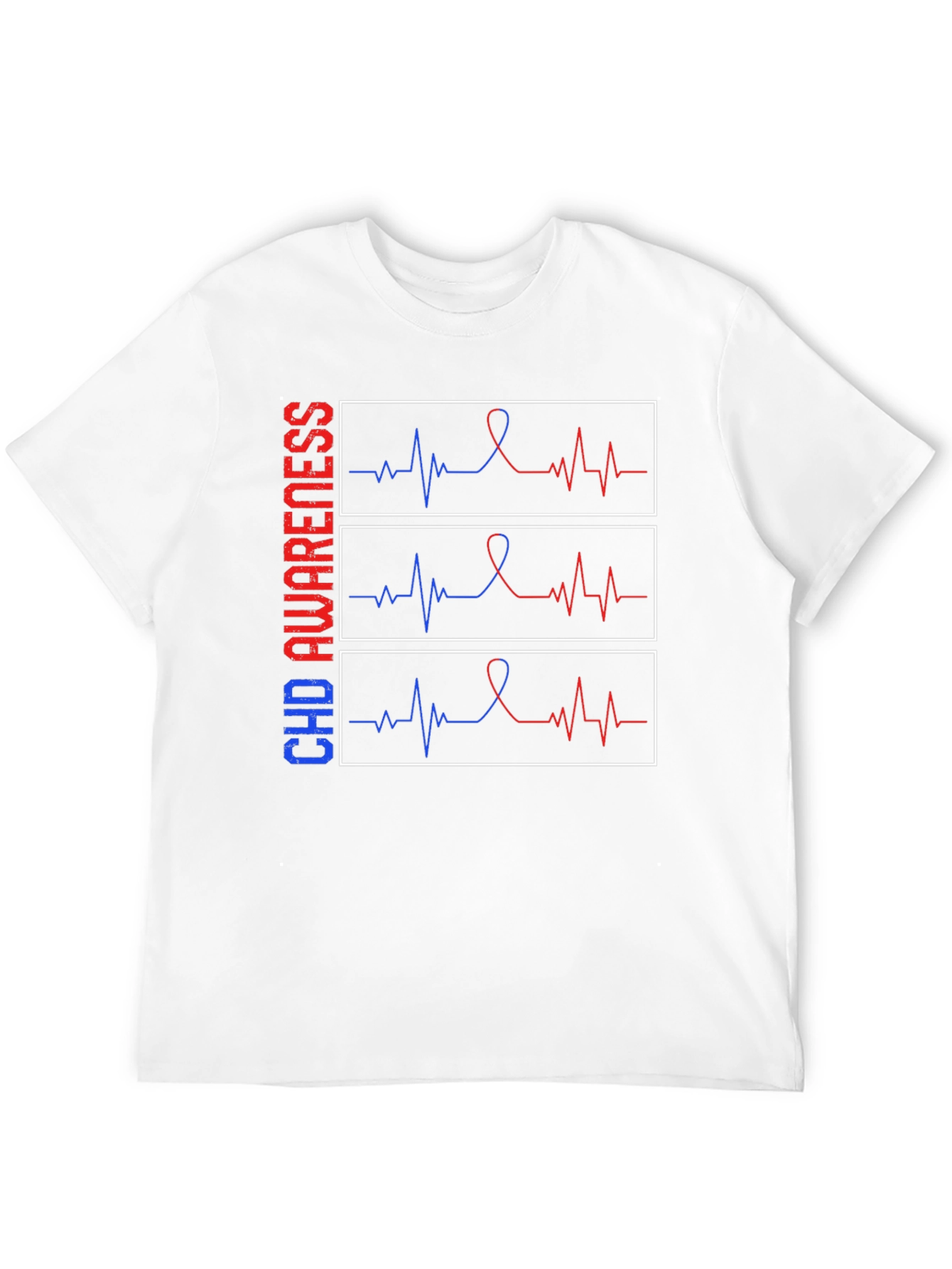 CHD Awareness Heartbeat T-Shirt