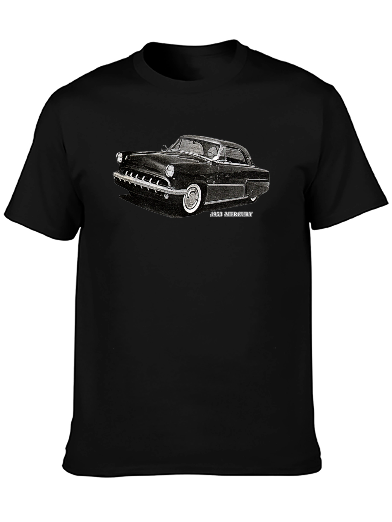1953 Mercury Classic Car Black T-Shirt