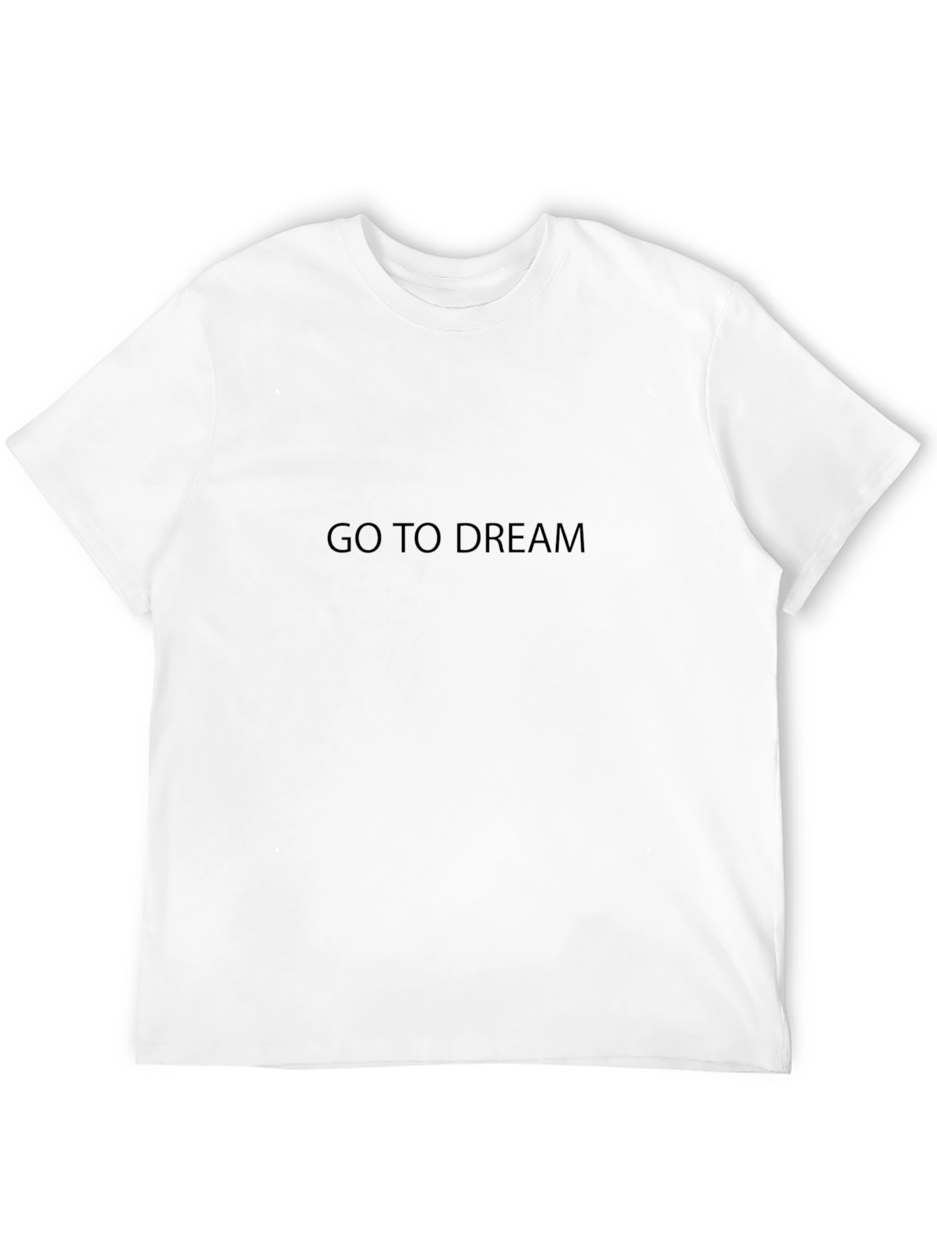 Go To Dream Black T-Shirt