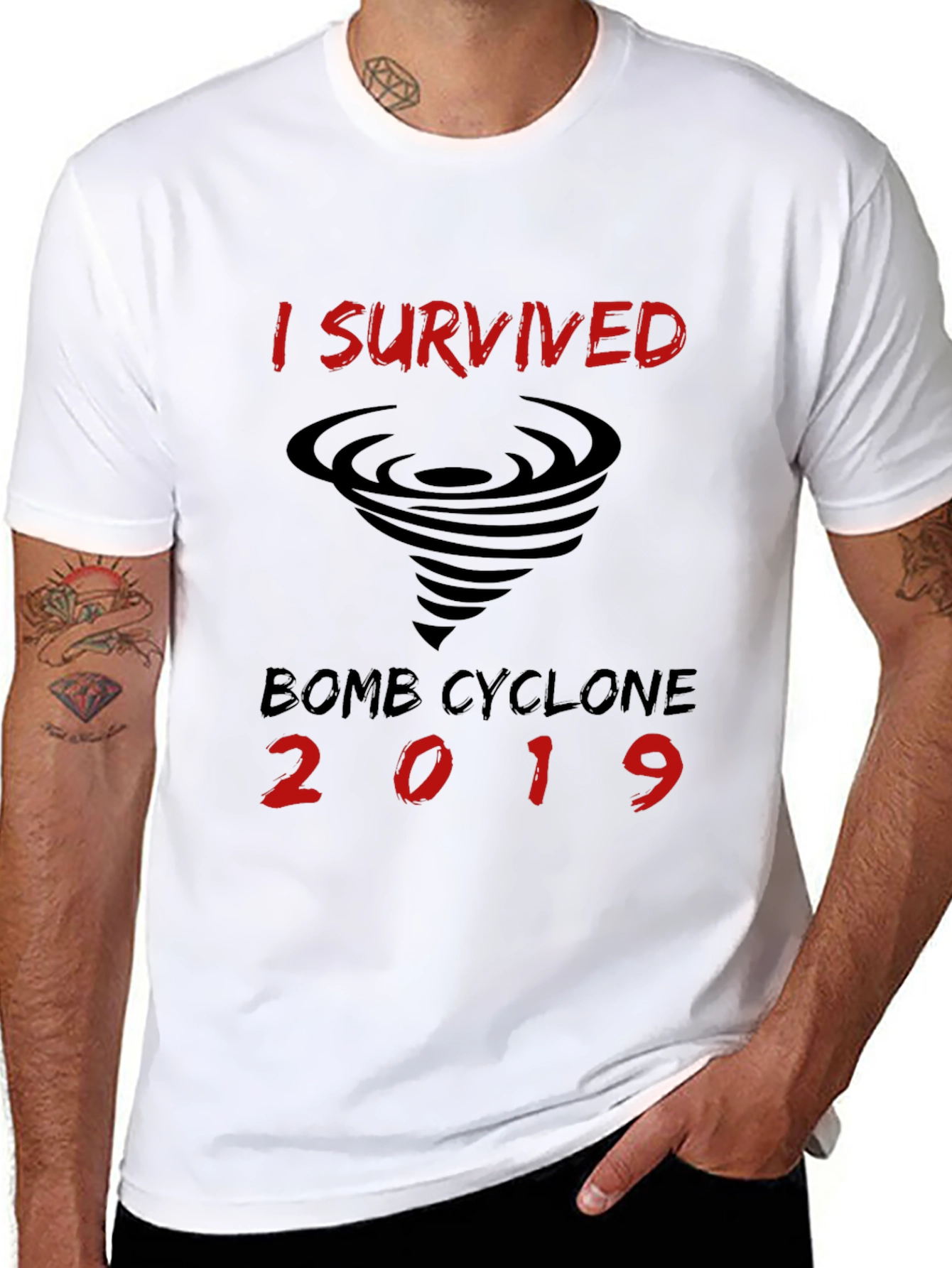 I Survived Bomb Cyclone 2019 T-Shirt
