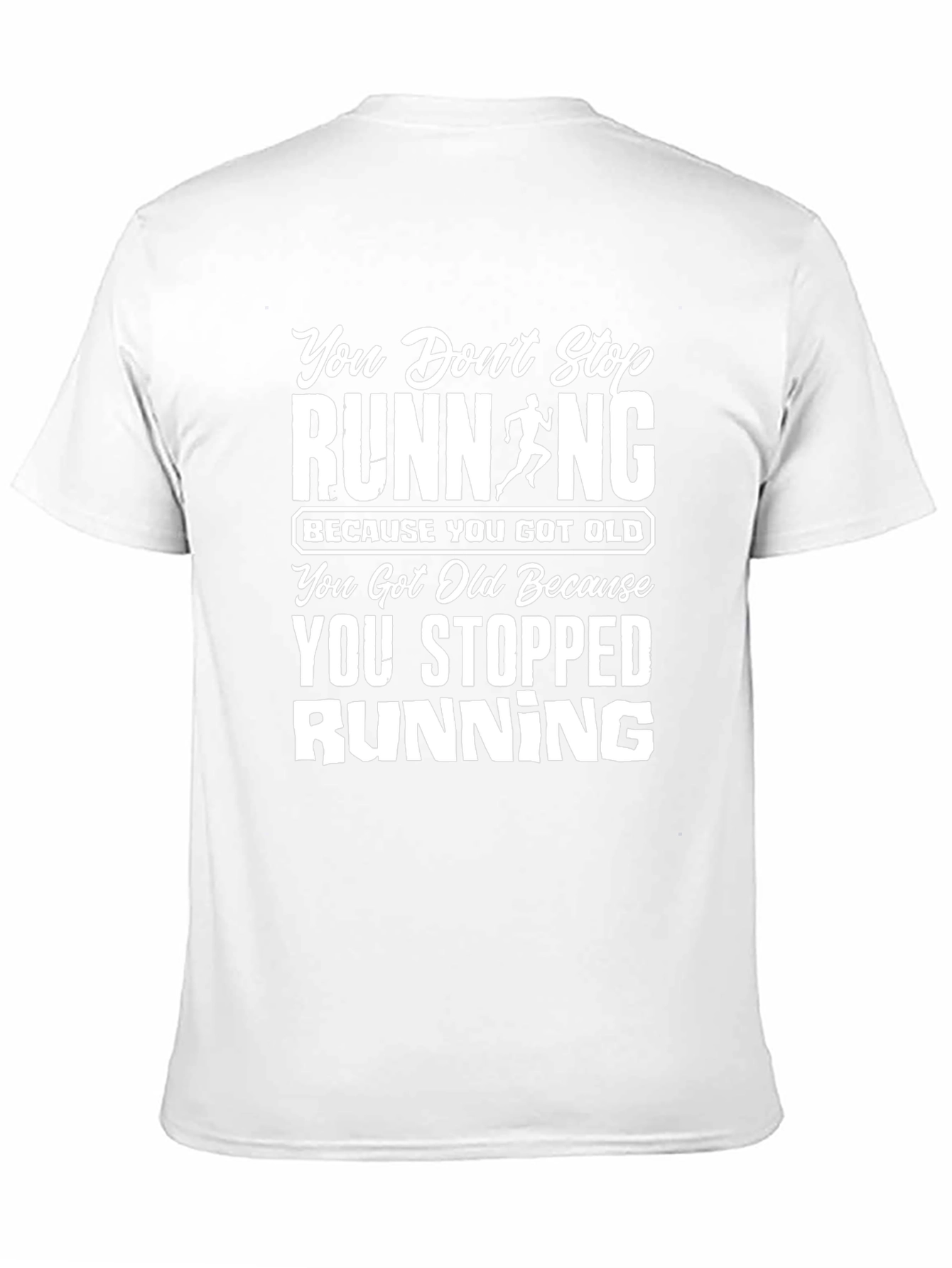 Running Quote Graphic T-Shirt