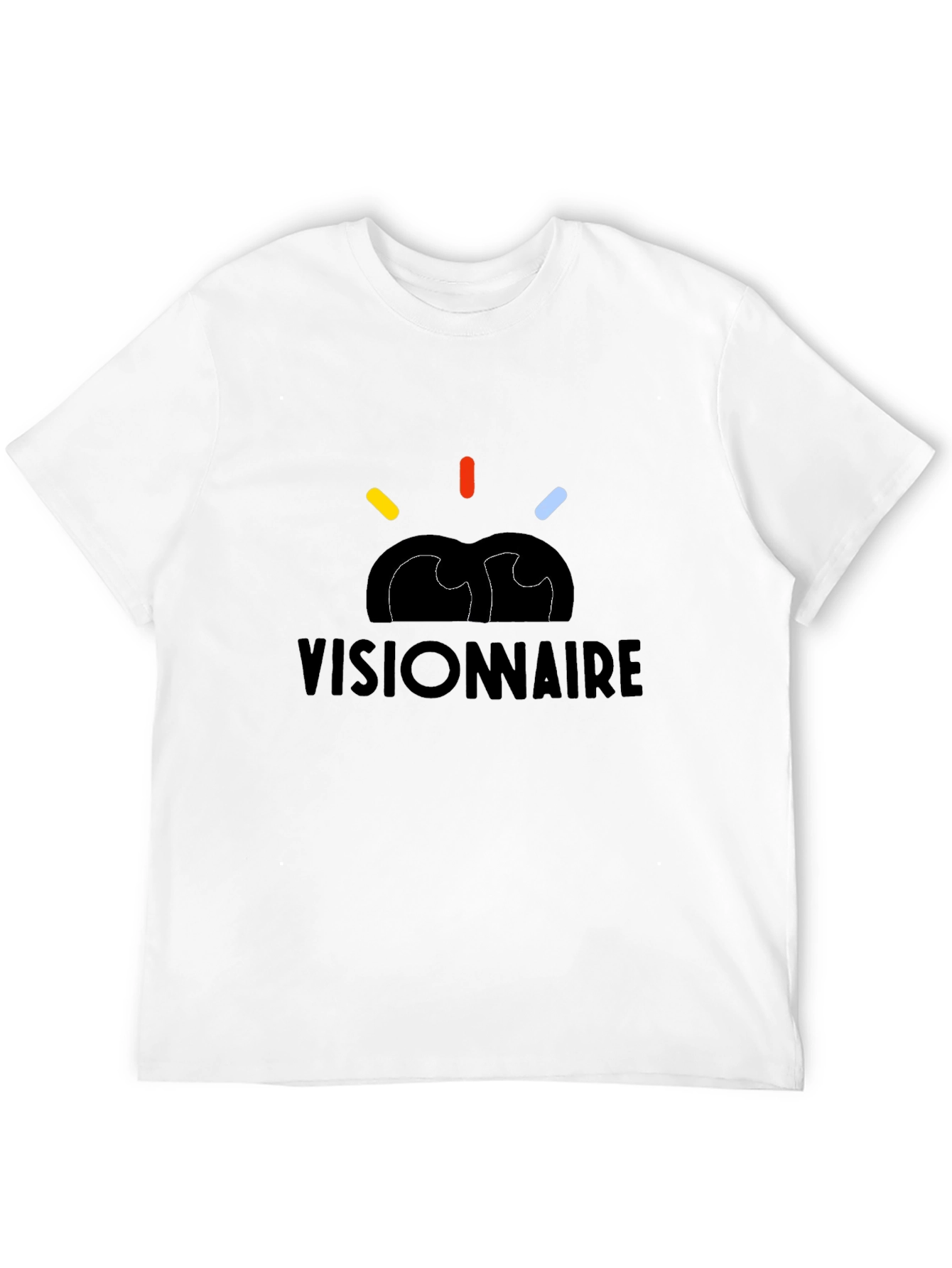 Visionnaire Graphic T-Shirt - Black