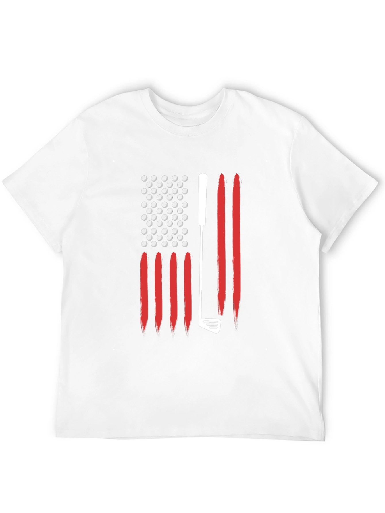 Golf USA Flag Graphic Tee