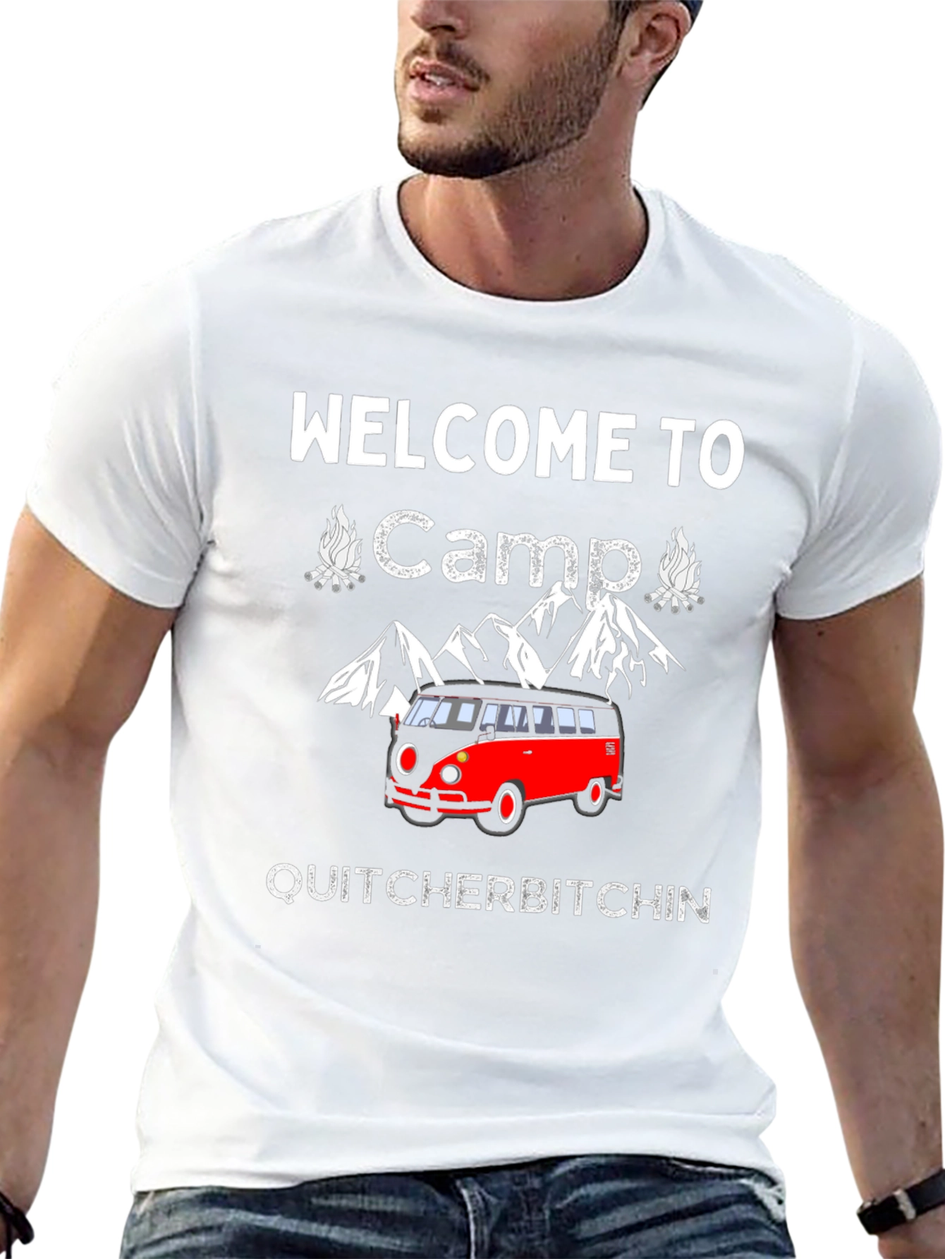 Welcome to Camp Funny Graphic T-Shirt