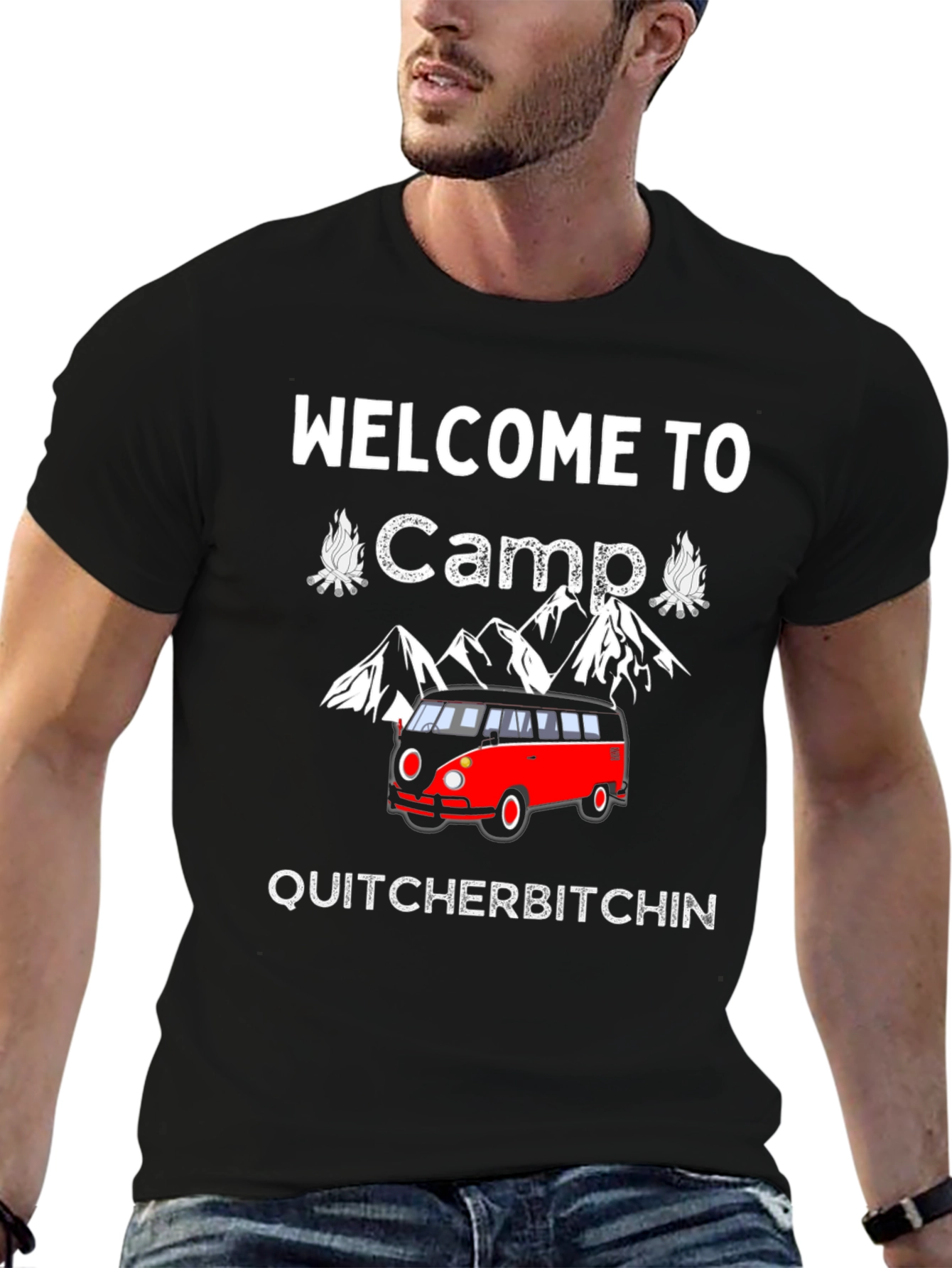 Welcome to Camp Funny Graphic T-Shirt