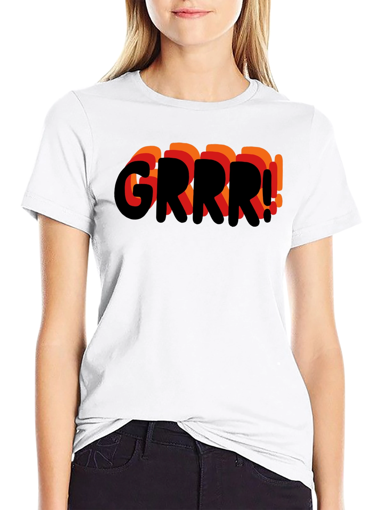 Grrr! Graphic Print Mens T-Shirt