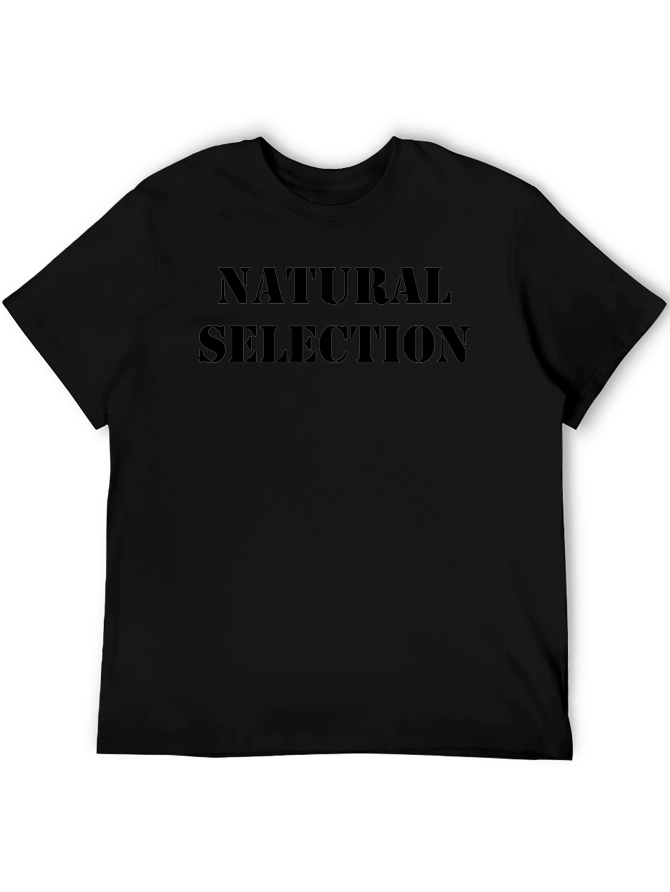 Natural Selection Graphic Tee - Black