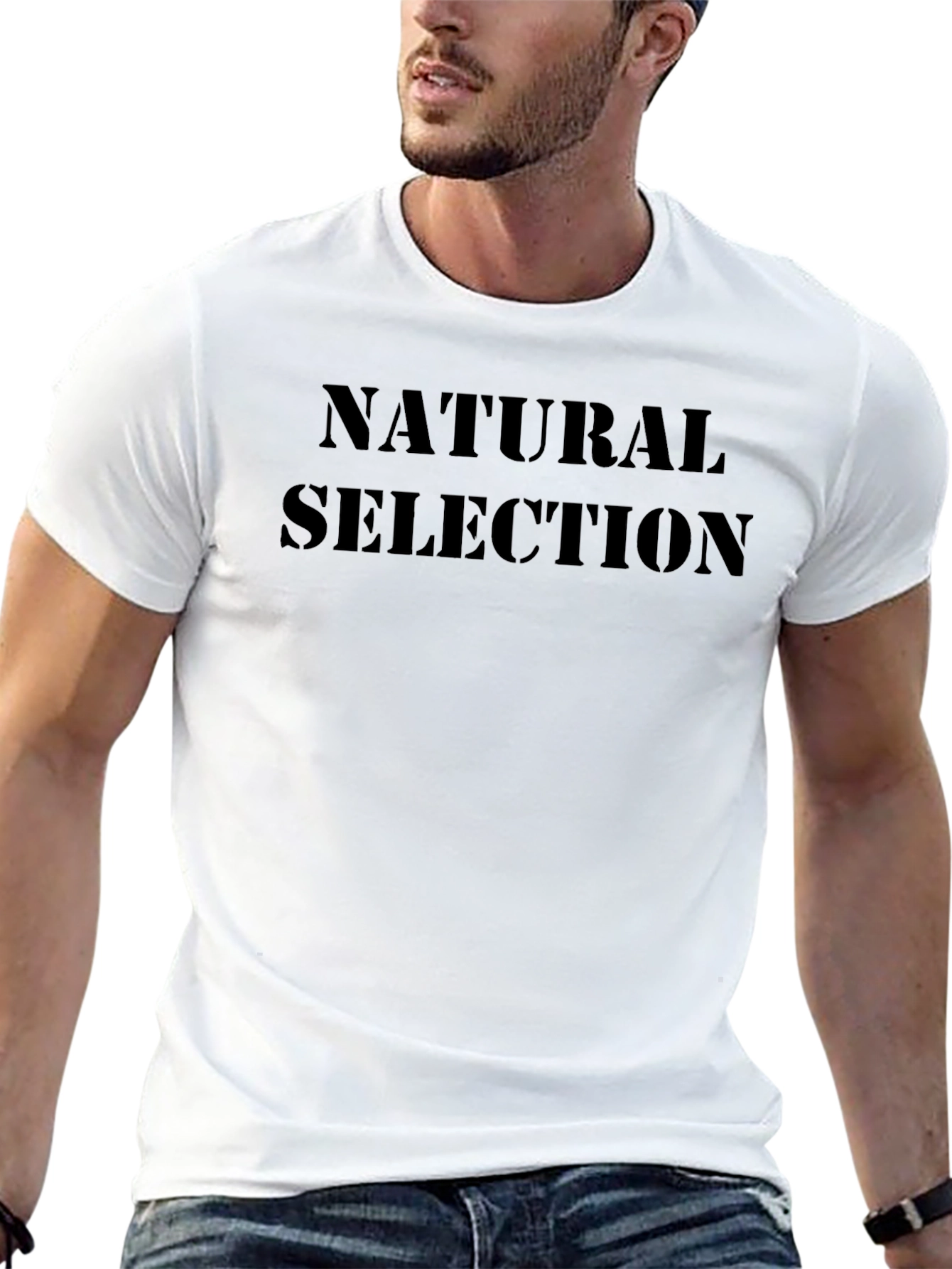 Natural Selection Graphic Tee - Black
