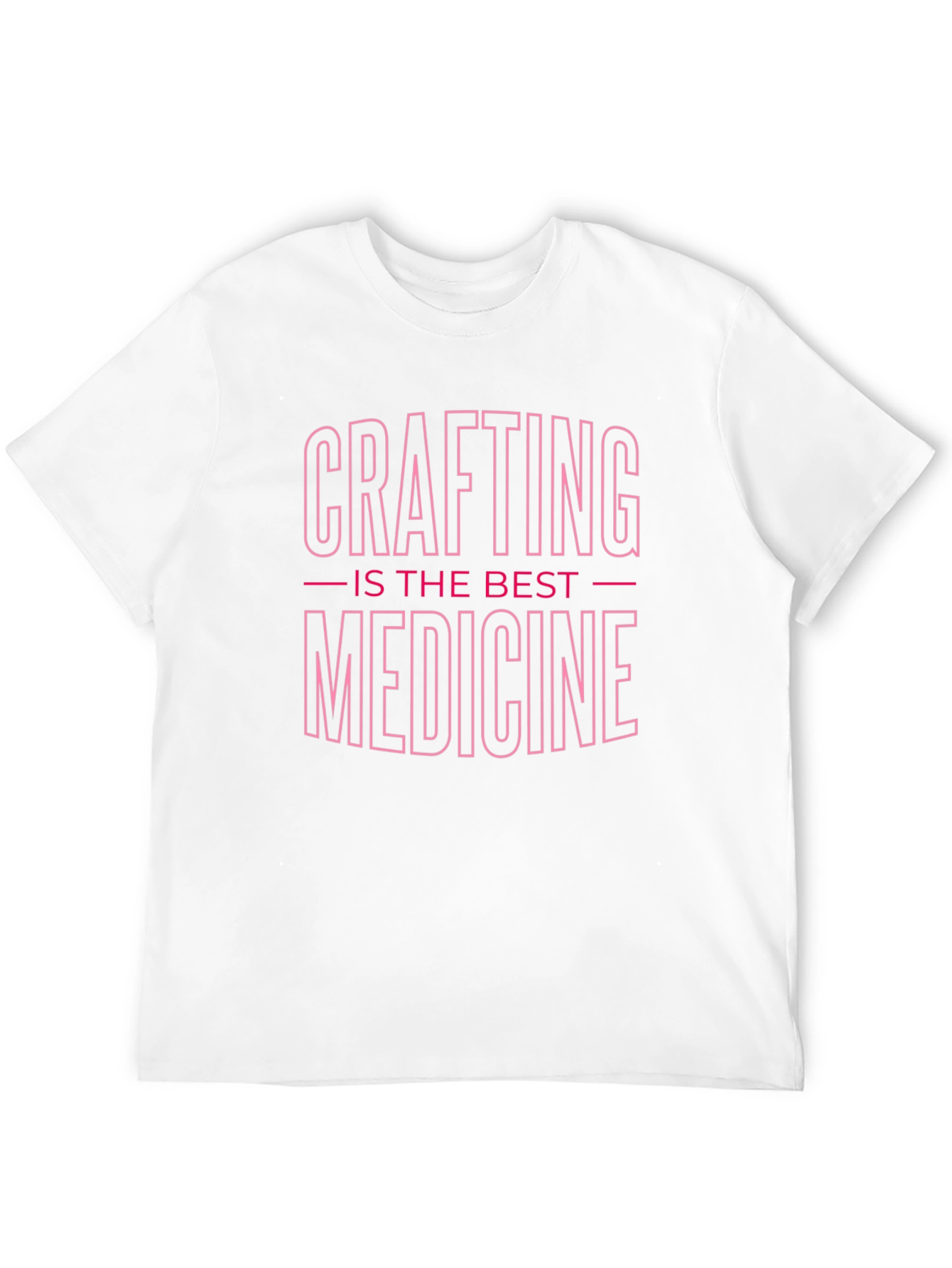 Crafting is the Best Medicine T-Shirt
