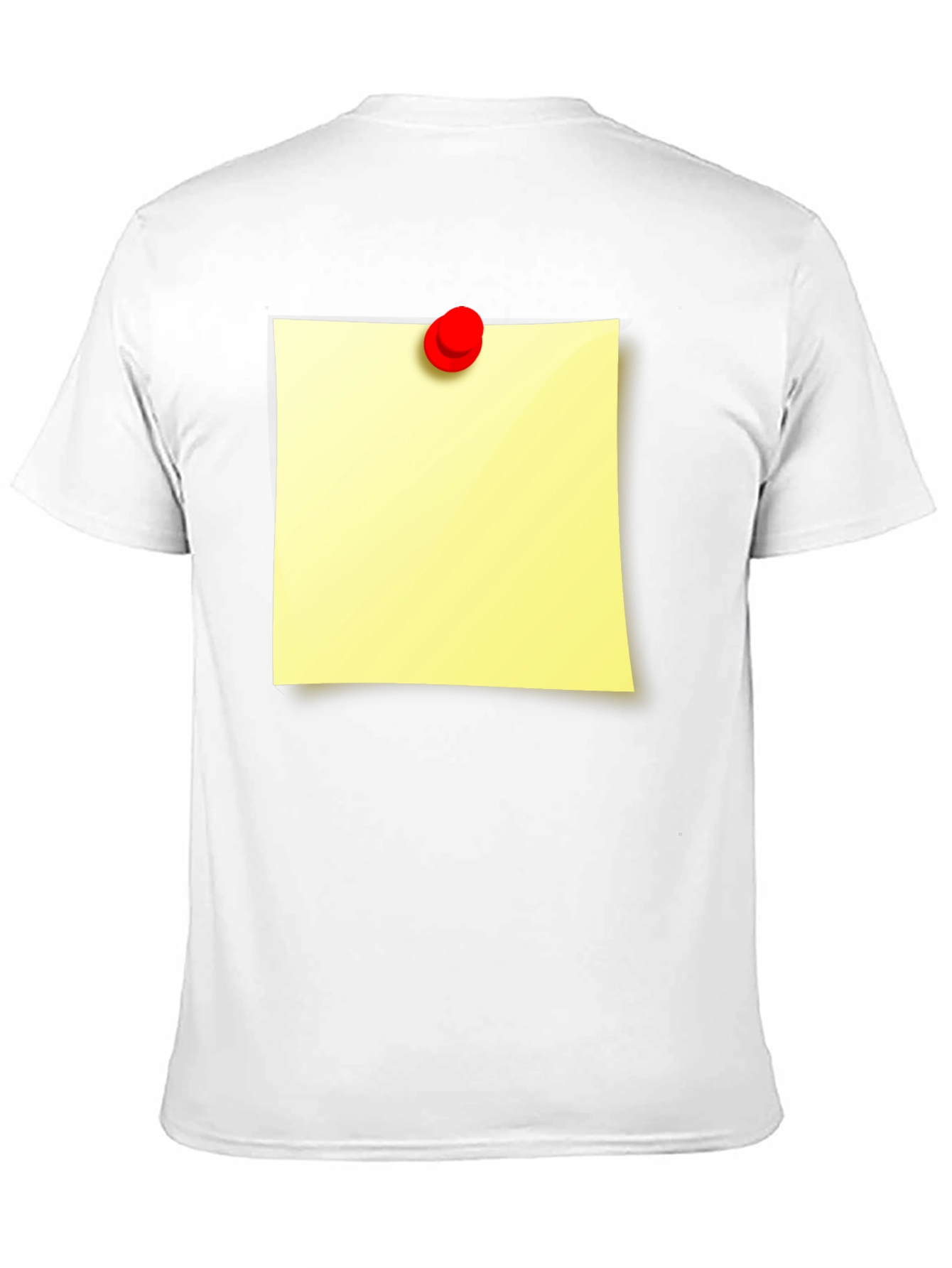 Sticky Note Graphic T-Shirt - Unique Novelty Tee