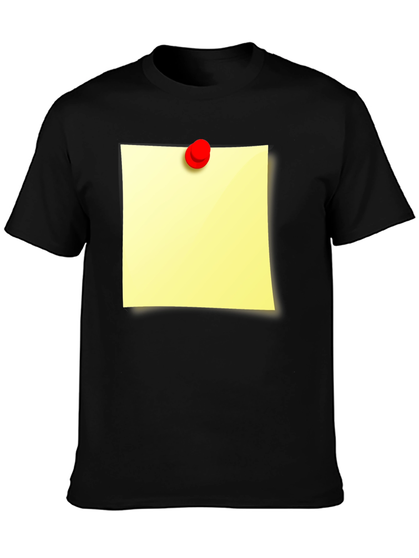 Sticky Note Graphic T-Shirt - Unique Novelty Tee