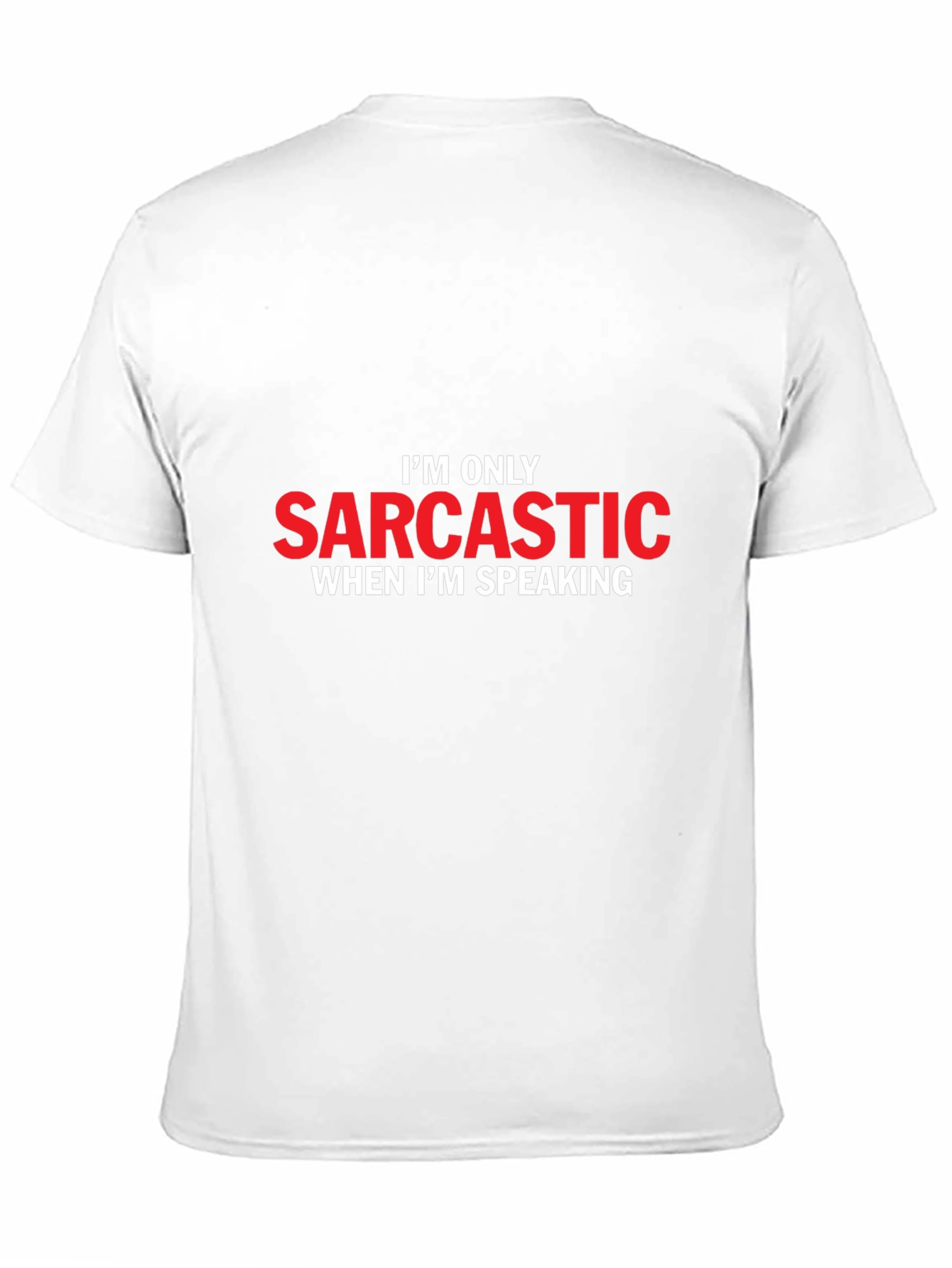 Sarcastic T-Shirt - Black Graphic Tee