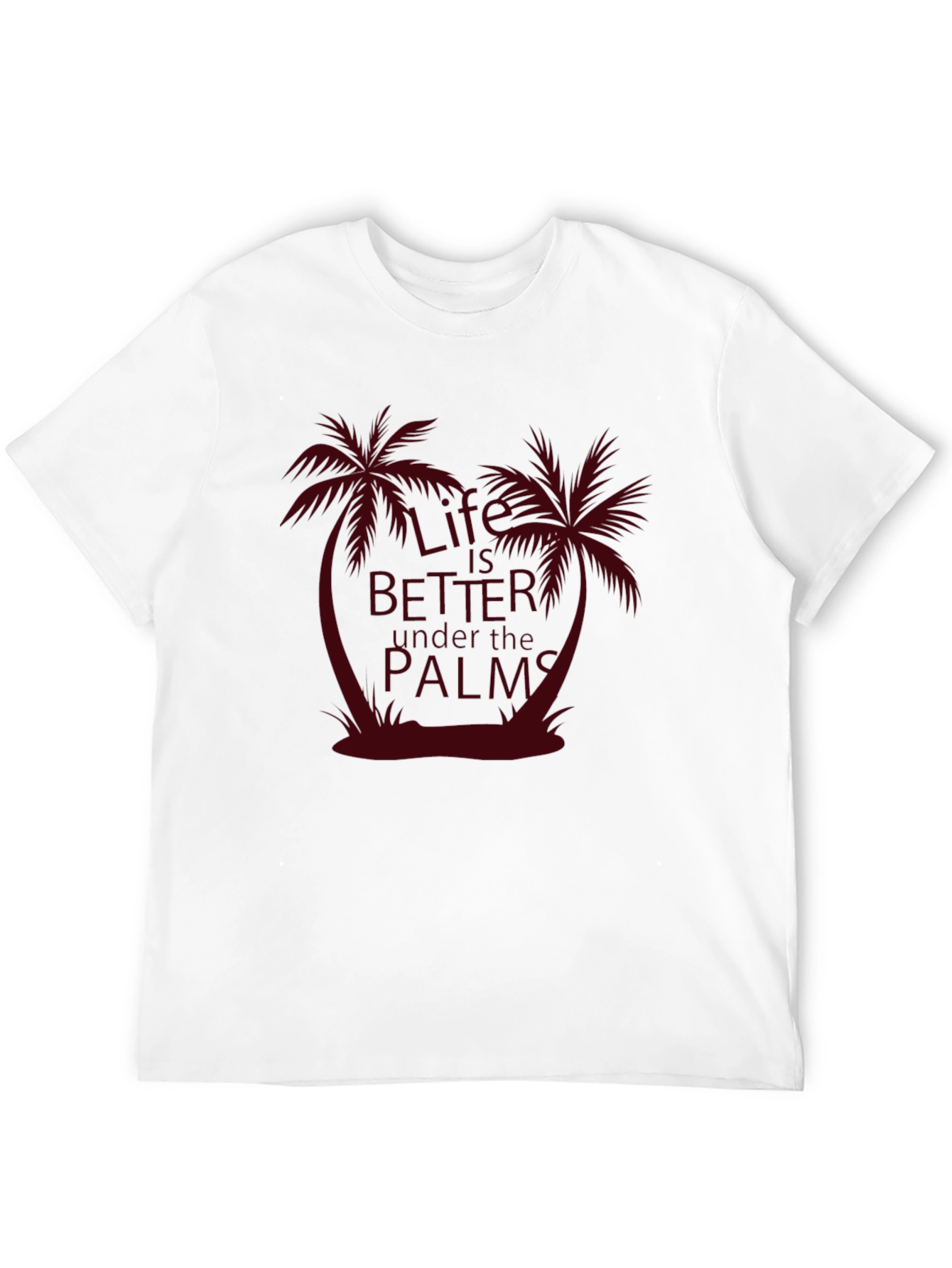 Life is Better Under the Palms Graphic T-Shirt