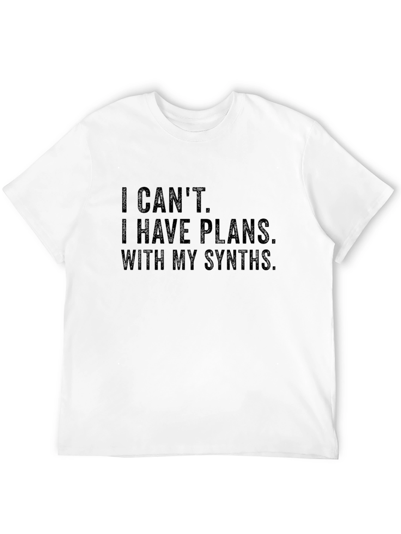 Synth Plans T-Shirt - Musicians Apparel