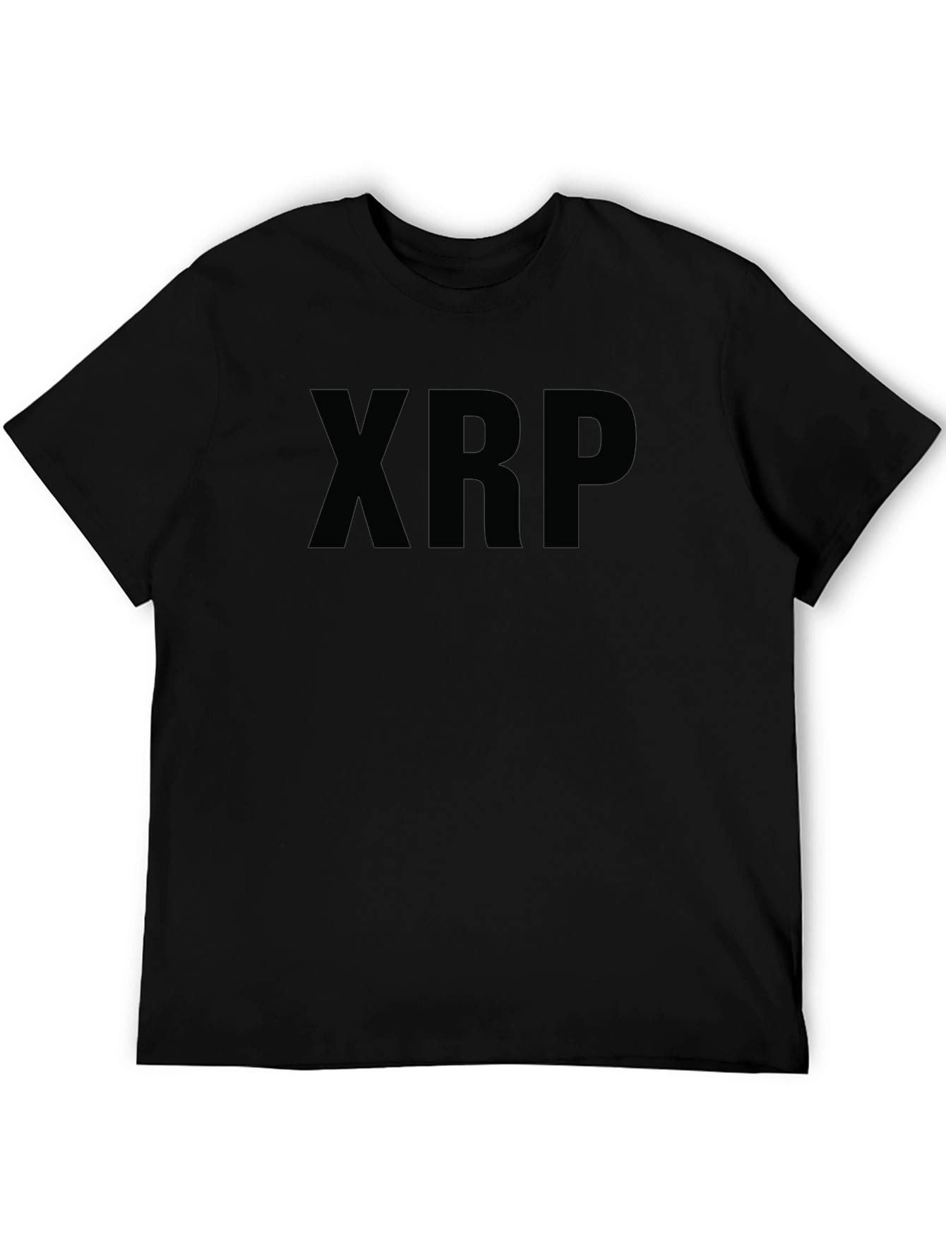 XRP T-Shirt - Crypto Currency Black Tee