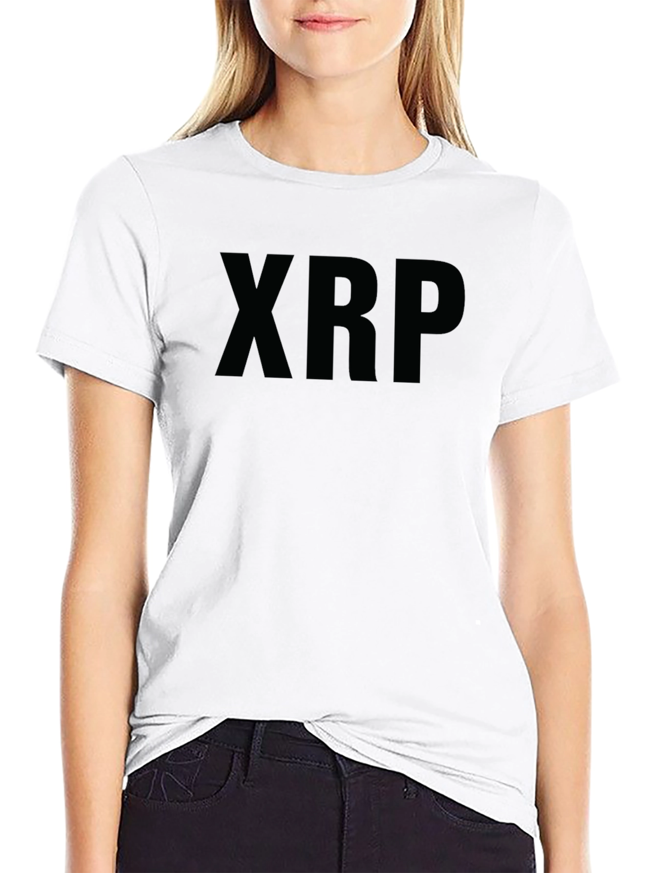 XRP T-Shirt - Crypto Currency Black Tee