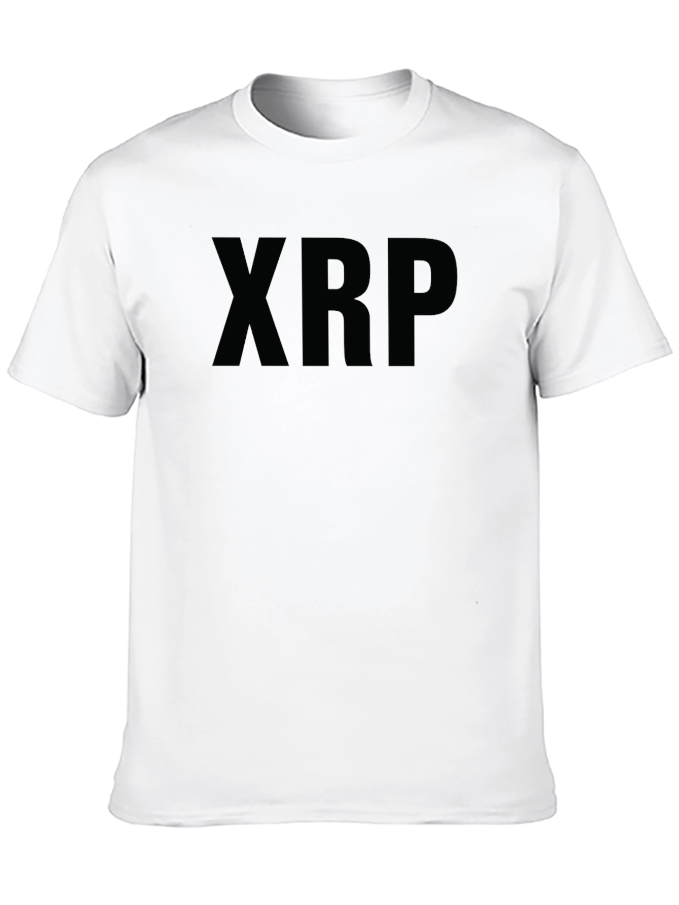XRP T-Shirt - Crypto Currency Black Tee