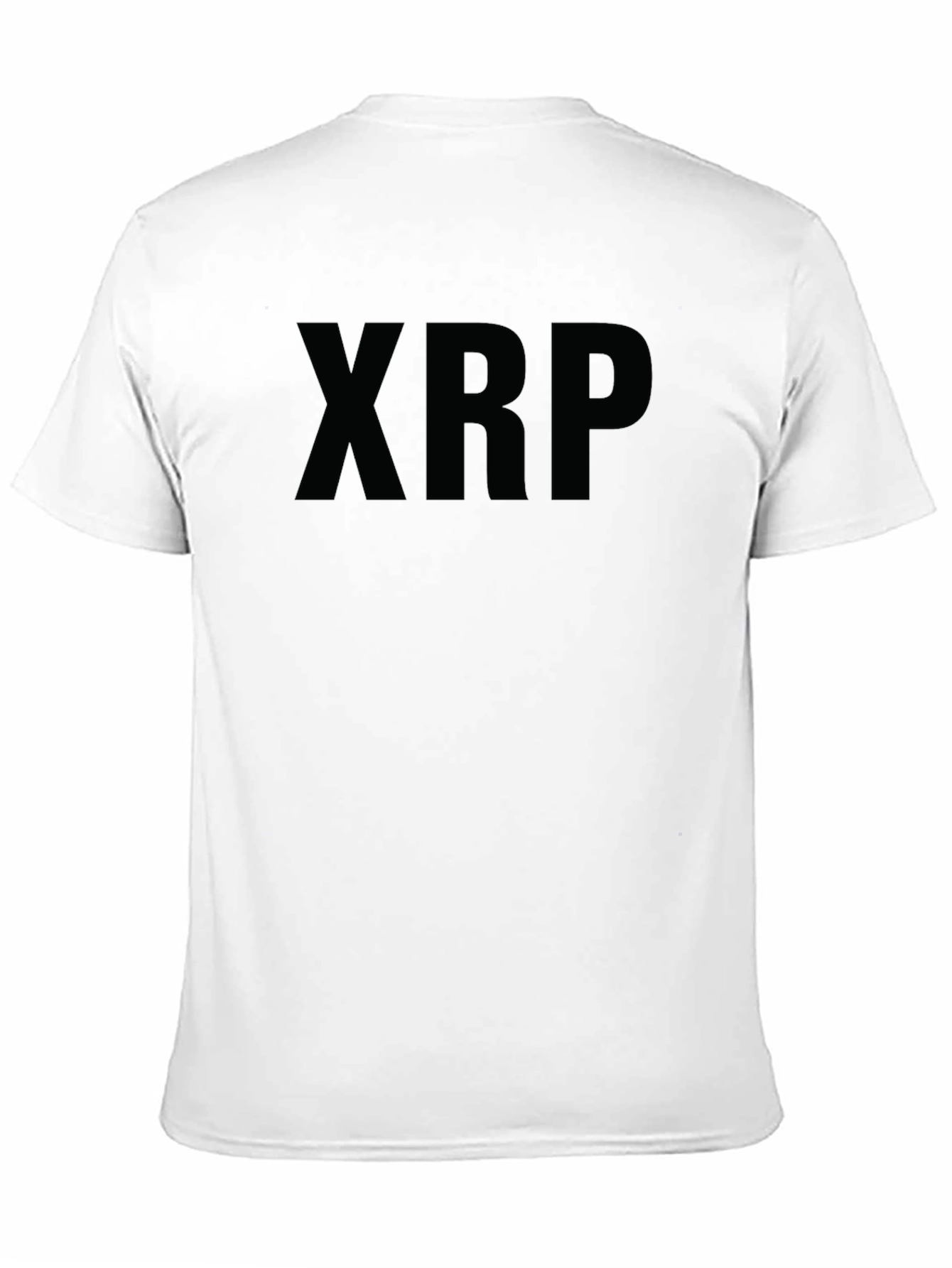 XRP T-Shirt - Crypto Currency Black Tee
