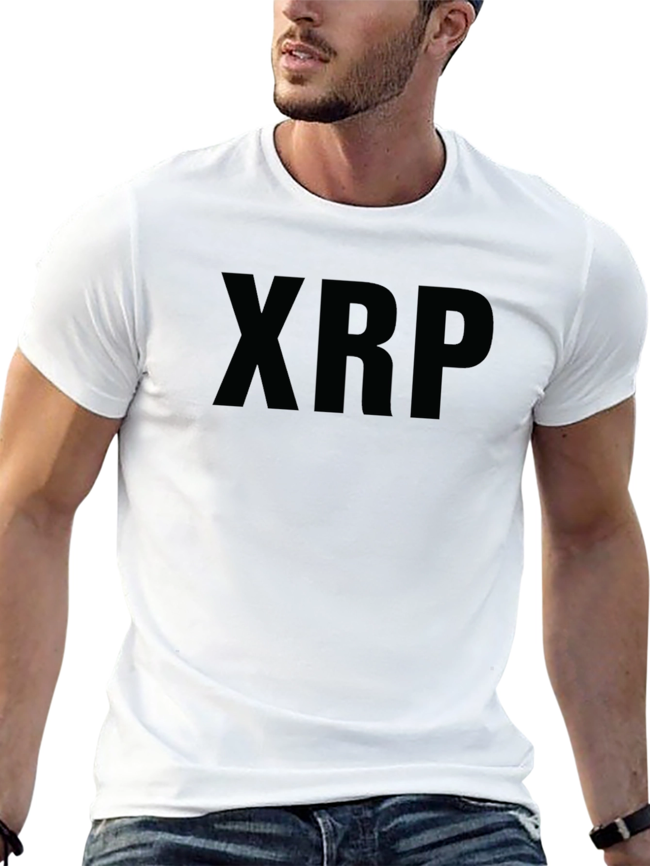 XRP T-Shirt - Crypto Currency Black Tee