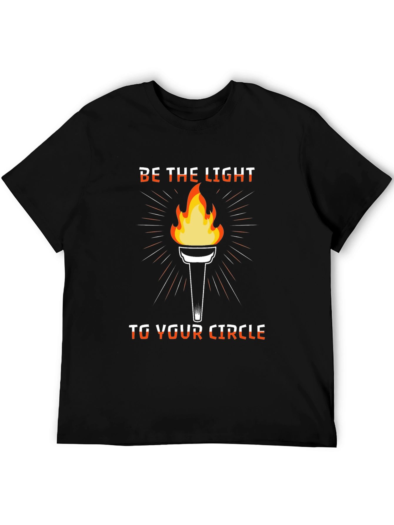 Be The Light Graphic T-Shirt - Inspiring Design