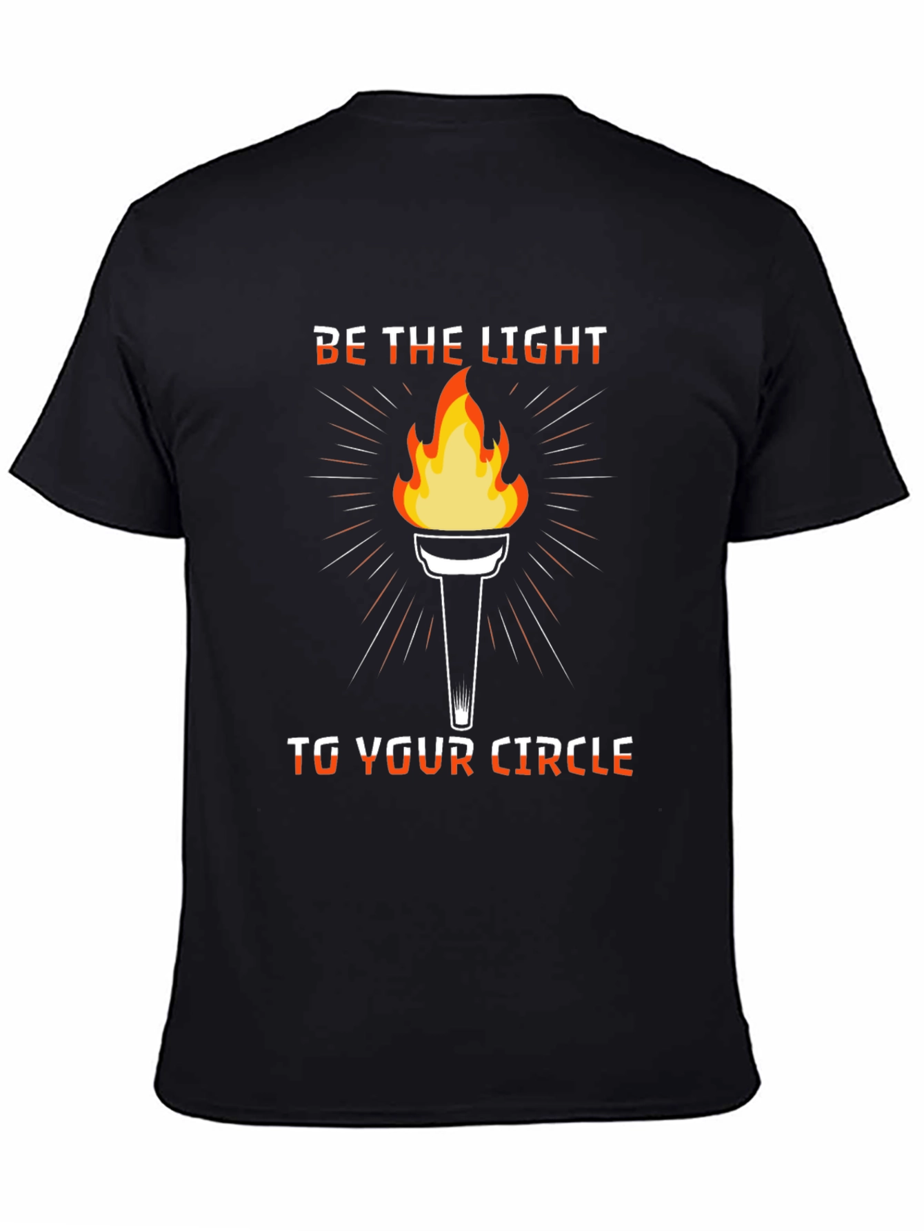 Be The Light Graphic T-Shirt - Inspiring Design