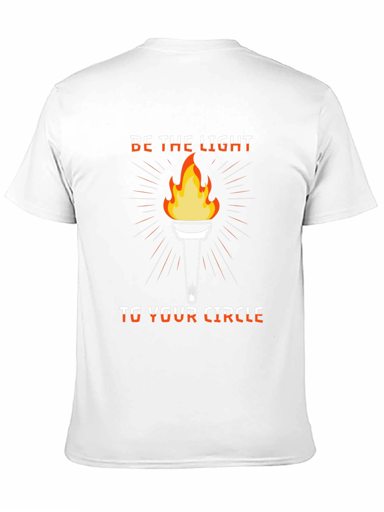 Be The Light Graphic T-Shirt - Inspiring Design