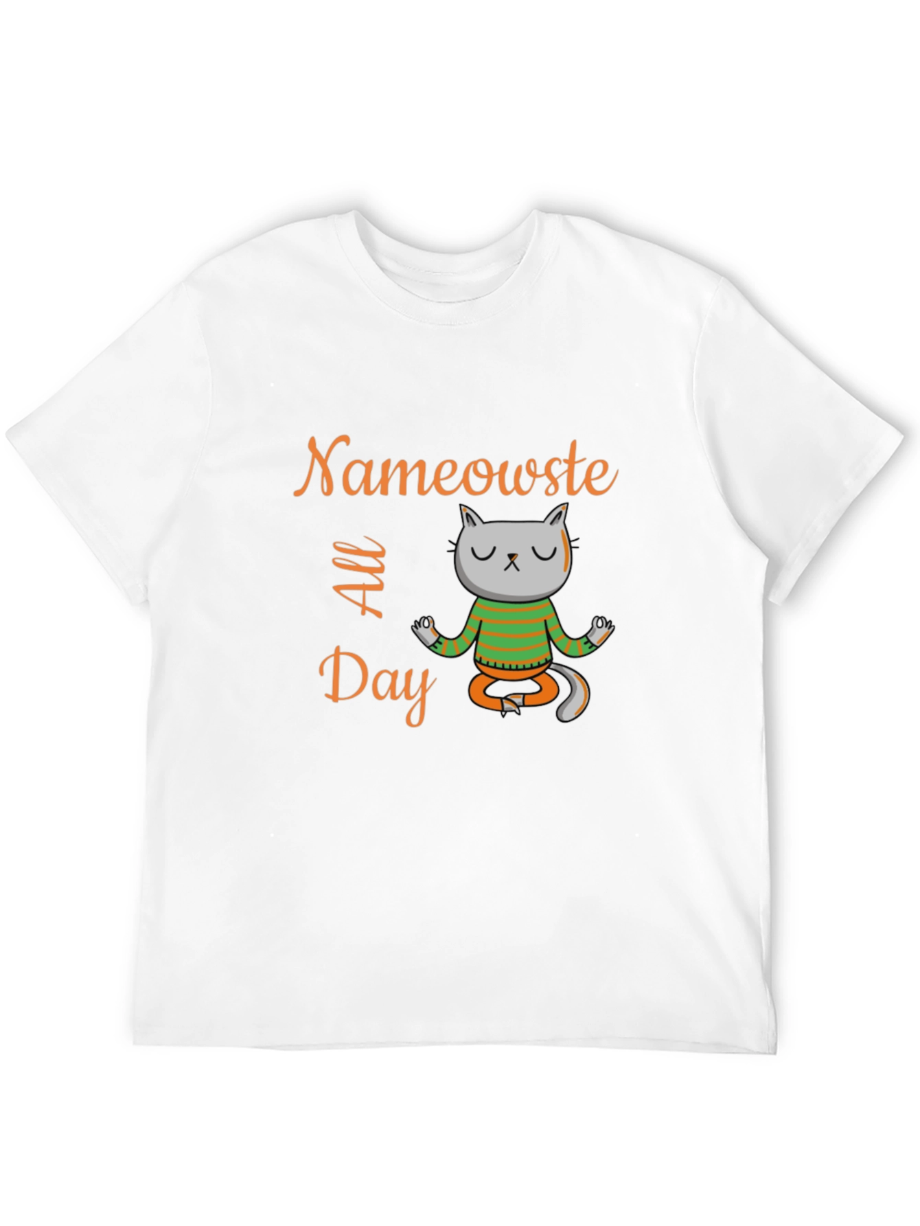 Nameowste All Day Black Tee