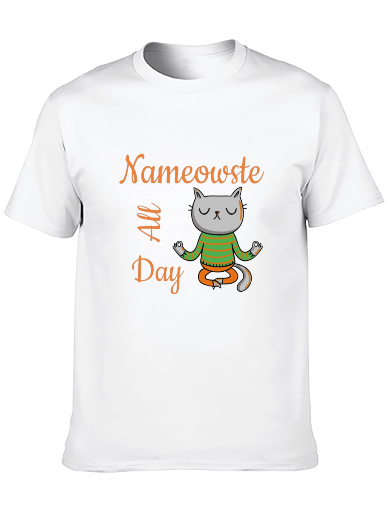 Nameowste All Day Black Tee