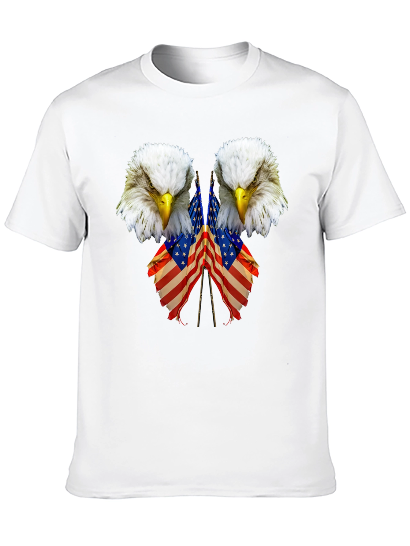 Eagle USA Flag Patriotic T-Shirt