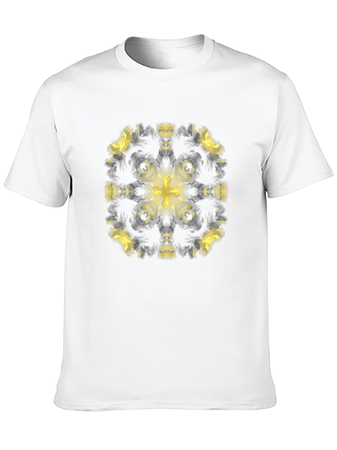 Kaleidoscope Graphic Black T-Shirt - Modern Style