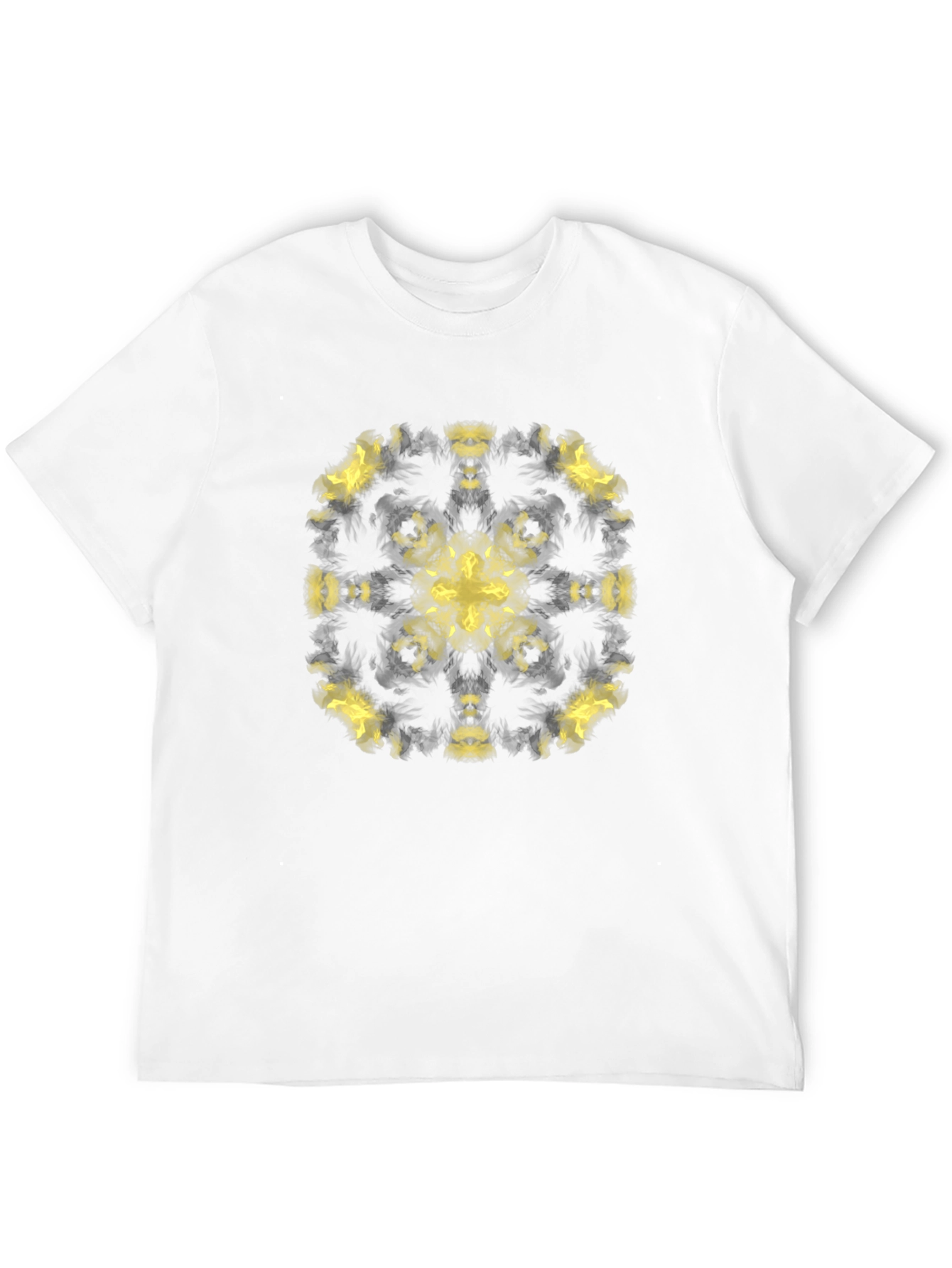 Kaleidoscope Graphic Black T-Shirt - Modern Style