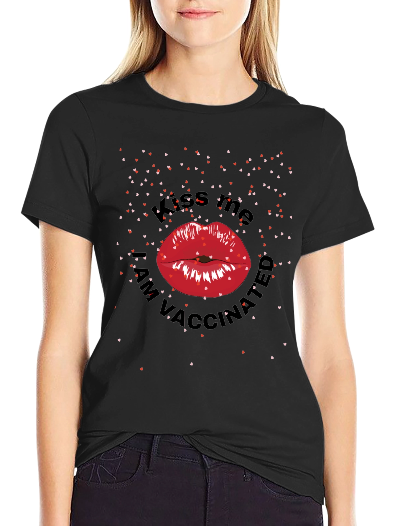 Kiss Me Im Vaccinated T-Shirt